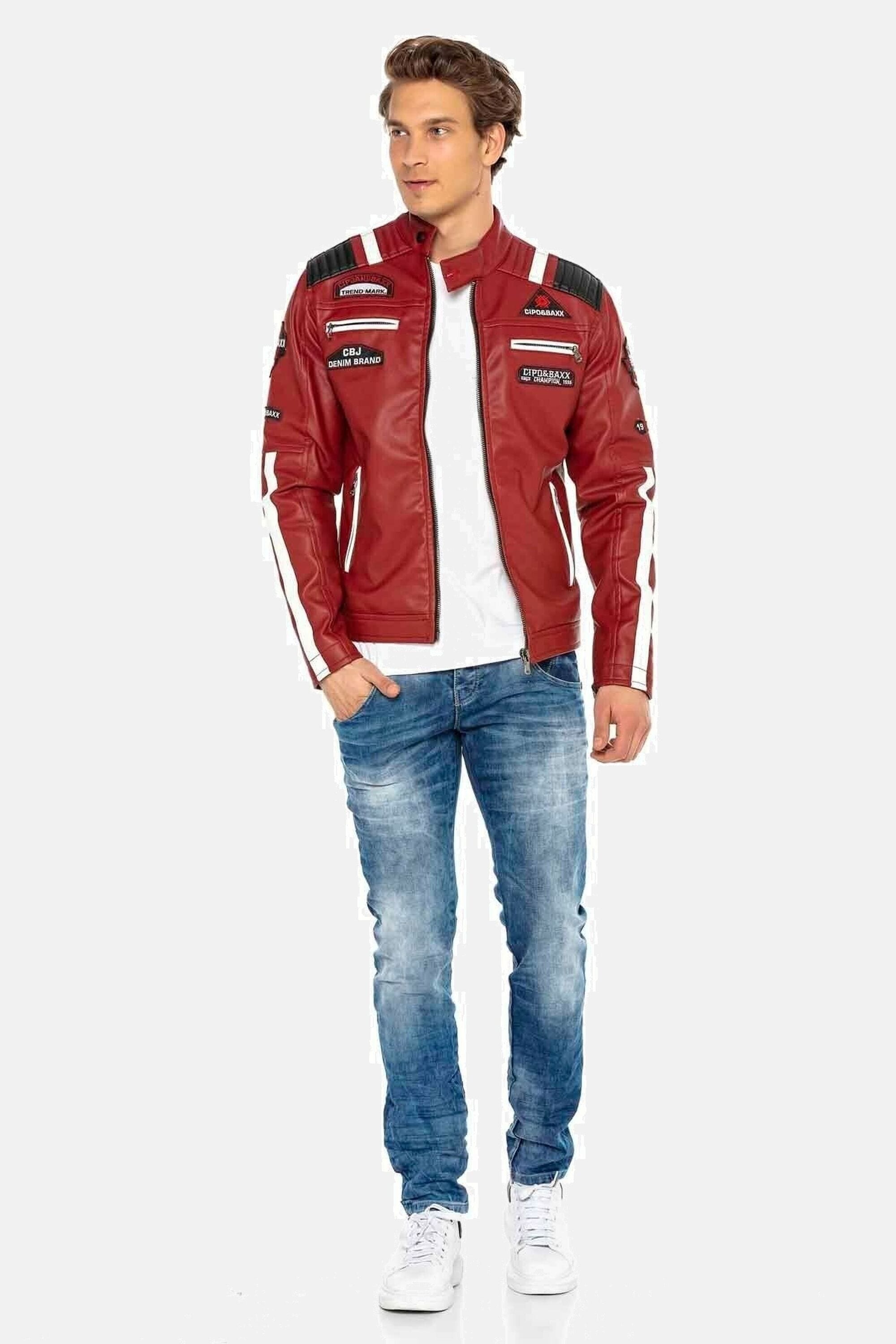 Cipo & Baxx Slim-fit-Jeans »Jeans«, in verwaschenem Design, CD-394