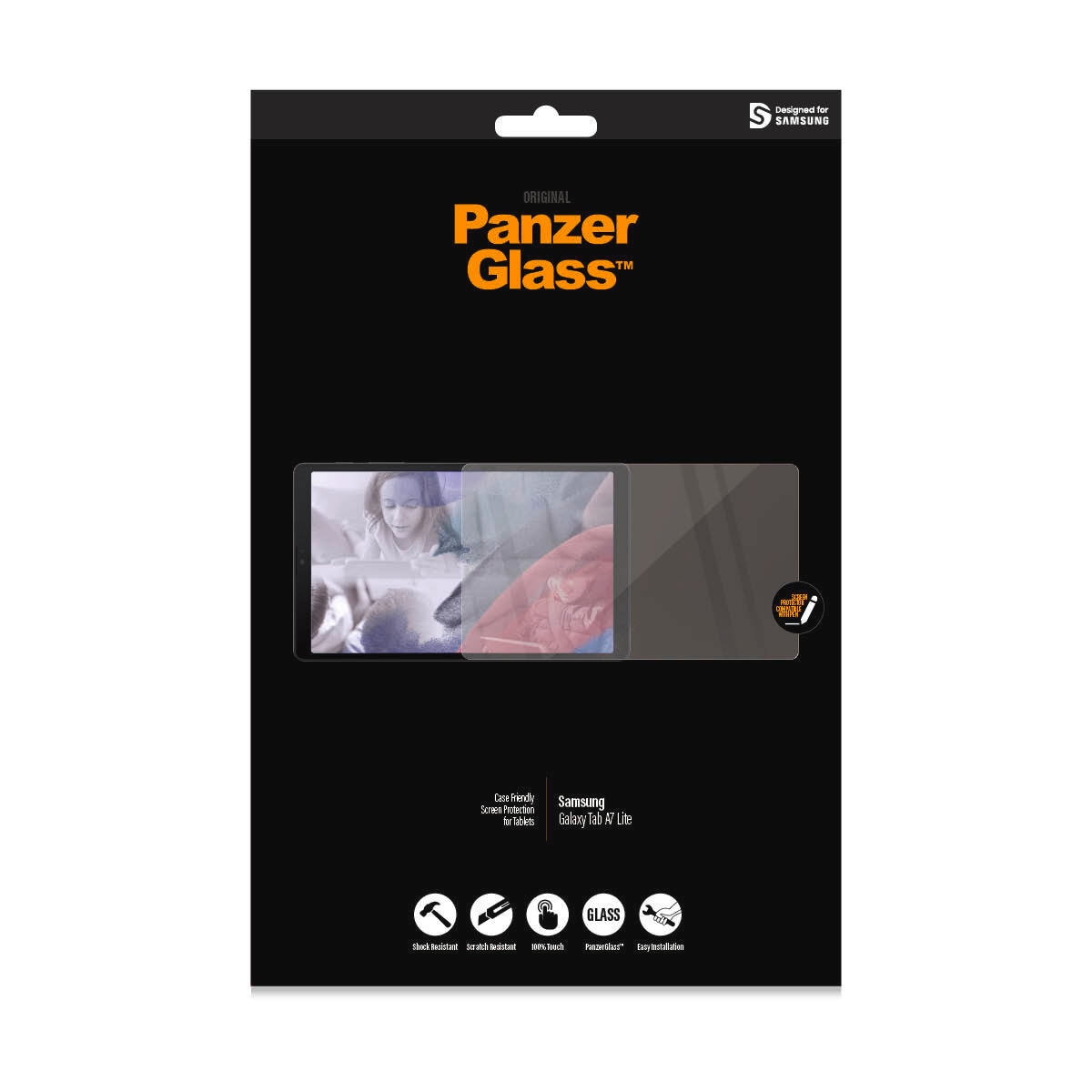 PanzerGlass Displayschutzfolie »Screen Protector Glass Samsung Galaxy Tab A7 Lite«