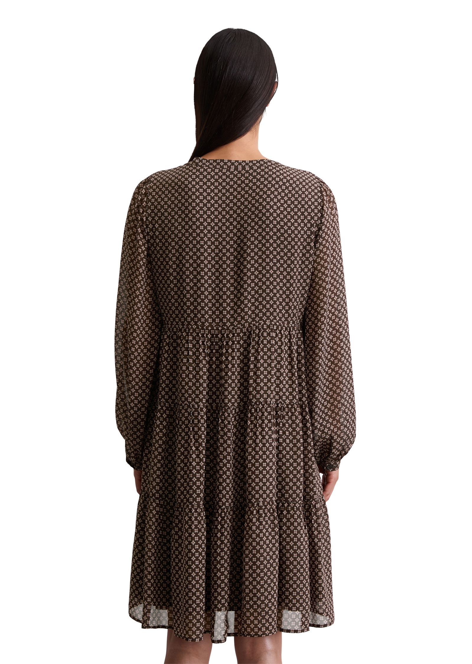 Marc O'Polo Minikleid »aus Viskose-Crêpe«