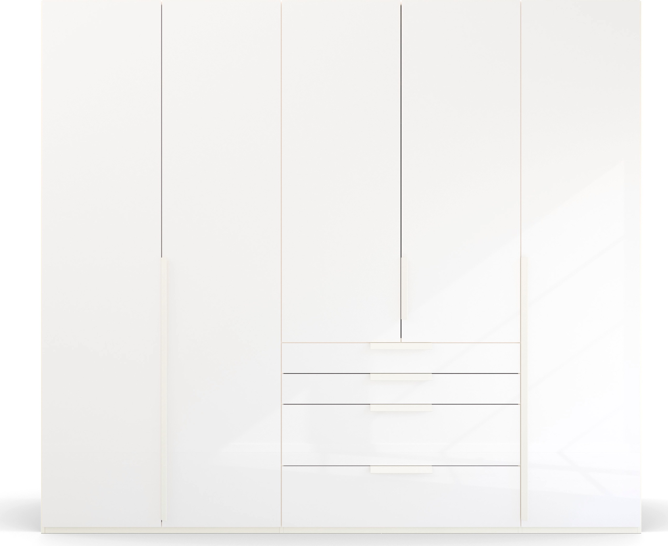 Thumbnail - rauch Drehtürenschrank "Kleiderschrank Schrank Garderobe Wäscheschrank PURISMA Glasfront" in den Breiten 151/201/251/301...