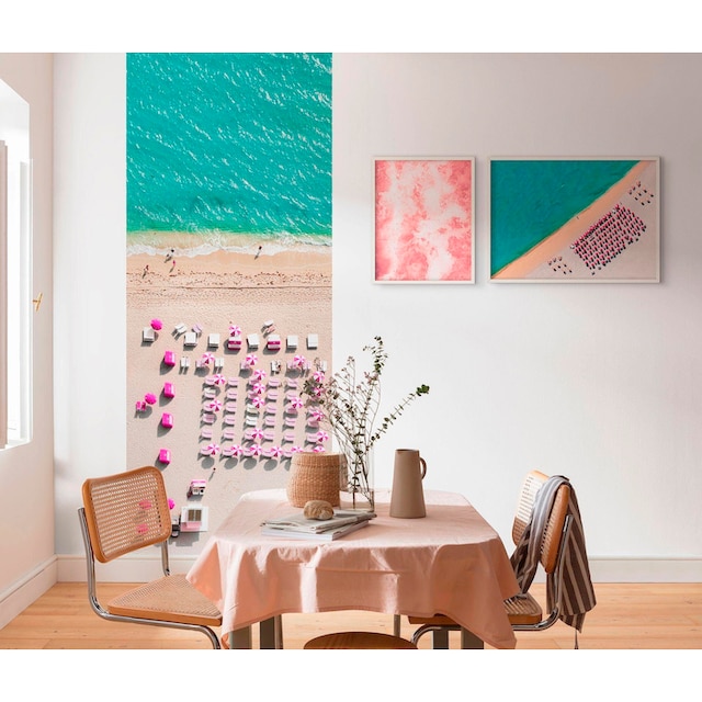 Komar Vliestapete »Pink Umbrella«, 100x250 cm (Breite x Höhe), Vliestapete,  100 cm Bahnbreite online kaufen | BAUR