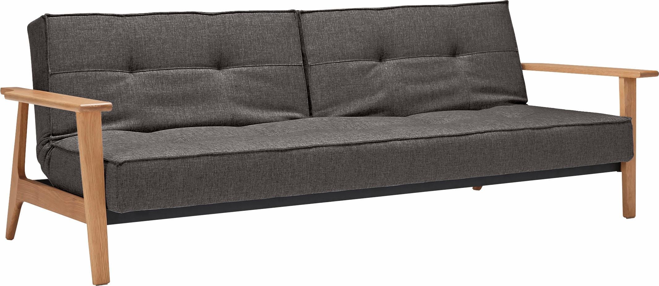 Innovation Living Schlafsofa Splitback Frej Mit Armlehnen In Skandinavischem Design Moebel Suchmaschine Ladendirekt De