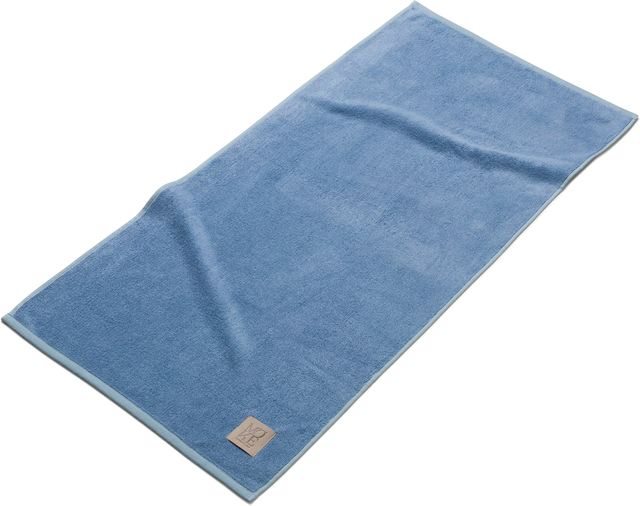 Möve Duschtuch »Soft Silence Uni mit Prägeetikett«