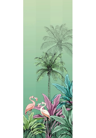 Komar Vliestapete »Jungle Flamingo« 100x280 ...