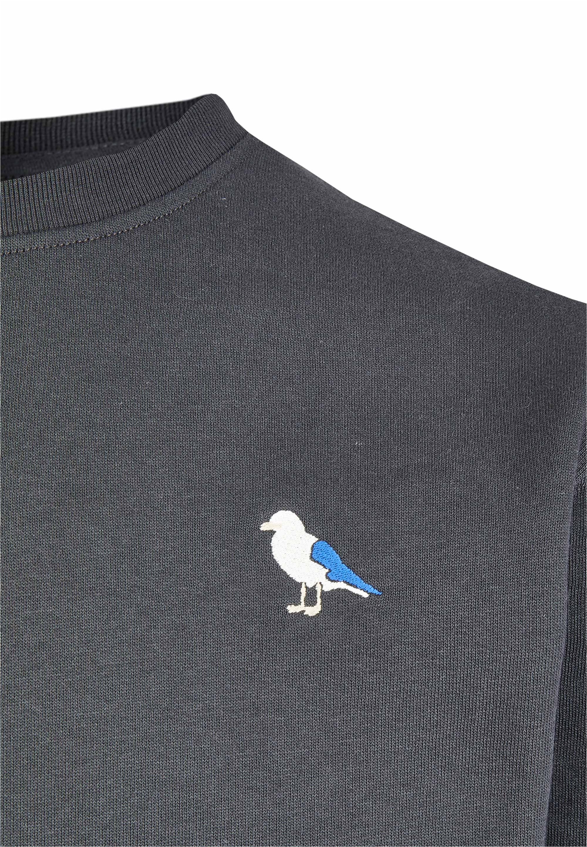 Cleptomanicx Sweatshirt »Embro Gull«, mit kleiner Möwen-Stickerei