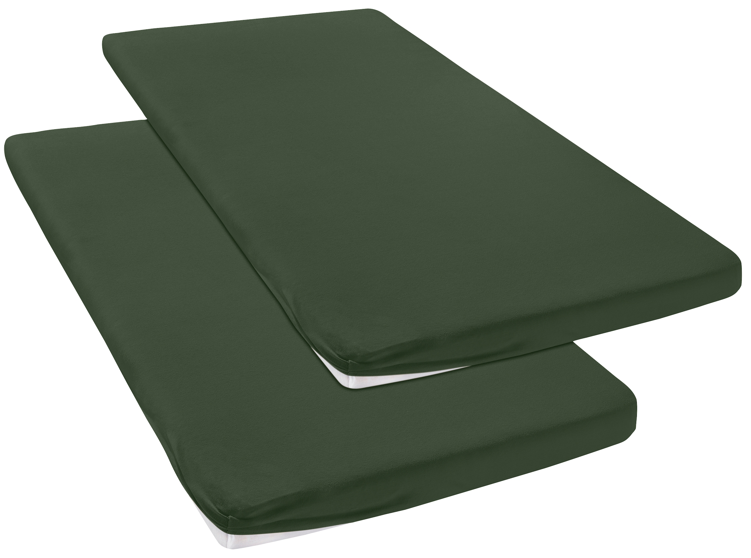 OTTO home Spannbettlaken "Topper Basic, in Gr. 90x200, 140x200 oder 180x200 cm" Baumwolle, Matratzen bis 8 cm Höhe, Bettlaken, Spannbetttuch, Laken