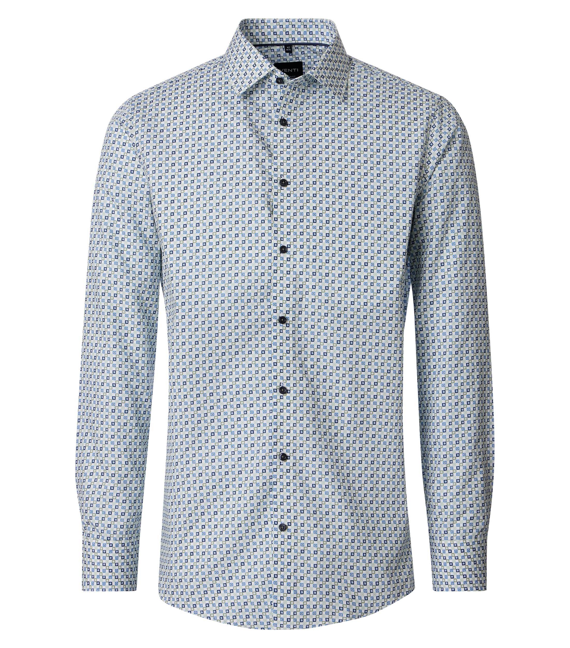 VENTI Businesshemd "VENTI Businesshemd Langarm Print"