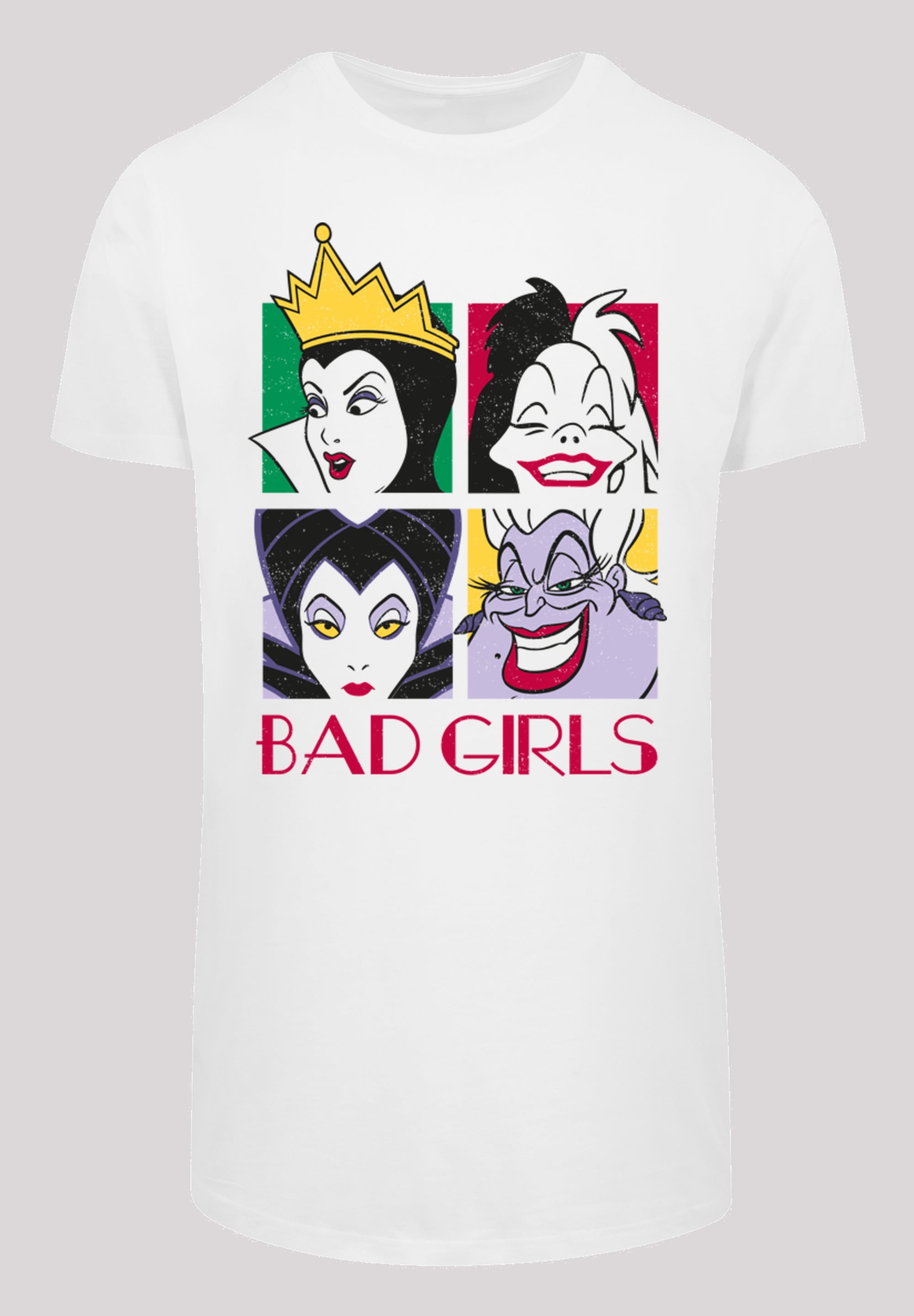 F4NT4STIC Kurzarmshirt "F4NT4STIC Herren Disney Villains Bad Girls with Sha günstig online kaufen