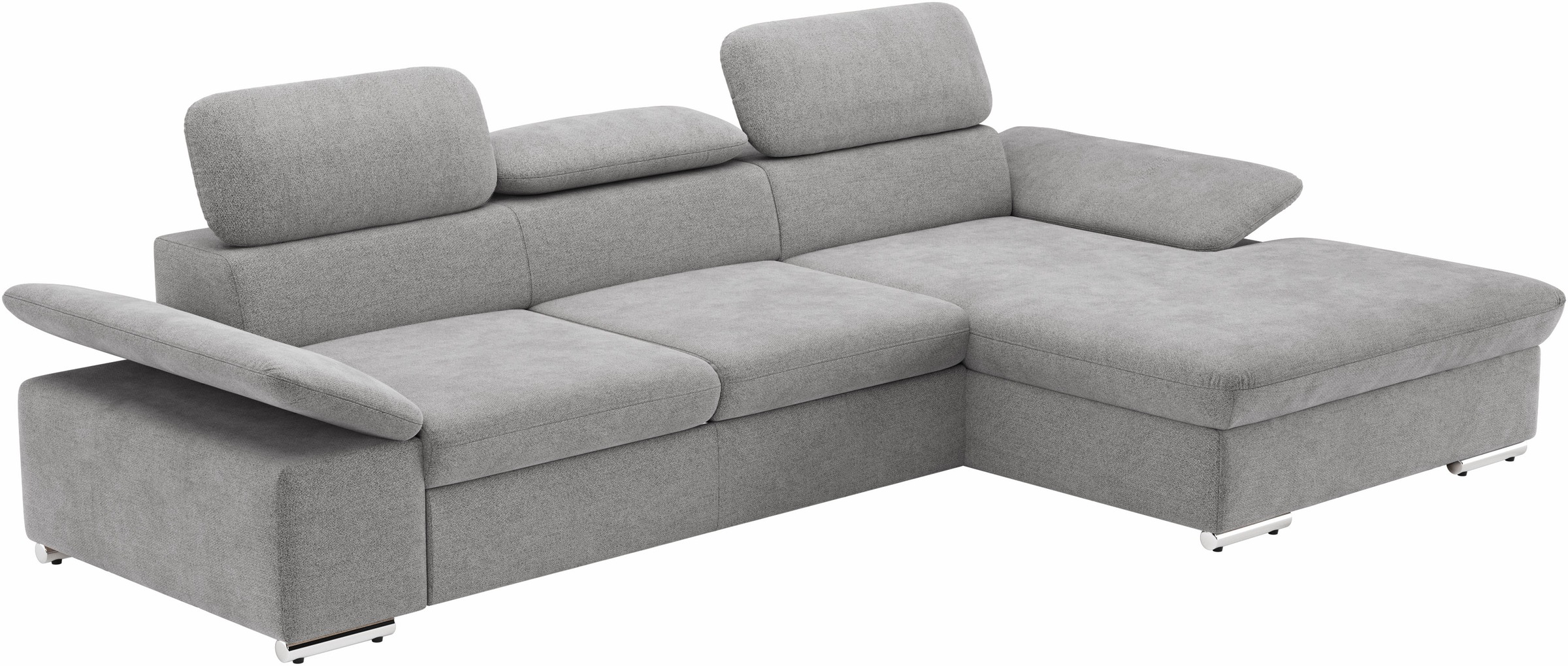 sit&more Ecksofa »Valantine L-Form«, inkl. Kopf- und Armteilverstellung, wahlweise mit Bettfunktion