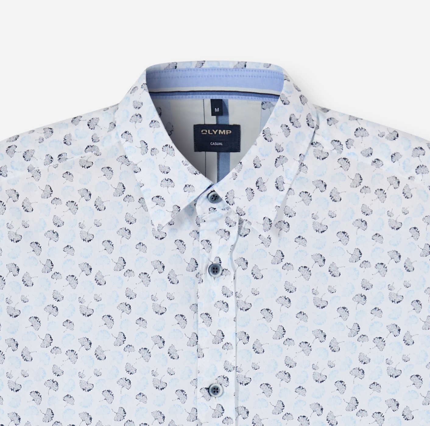 OLYMP Casual Long Sleeve Shirt White XXL 3