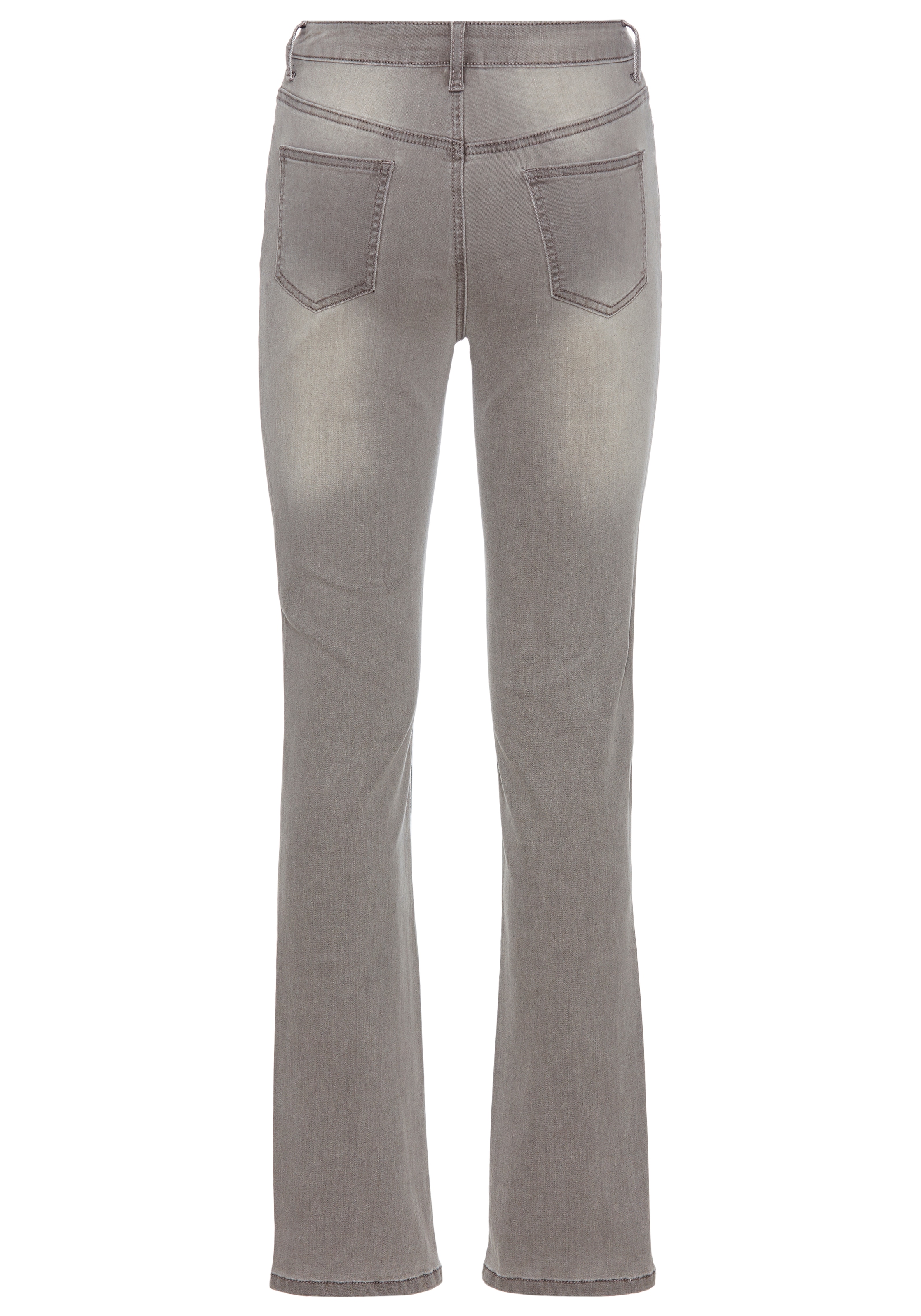 Arizona Gerade Jeans »Ultra-Stretch«, normale Passform, Comfort Fit, Used-Look-Waschung