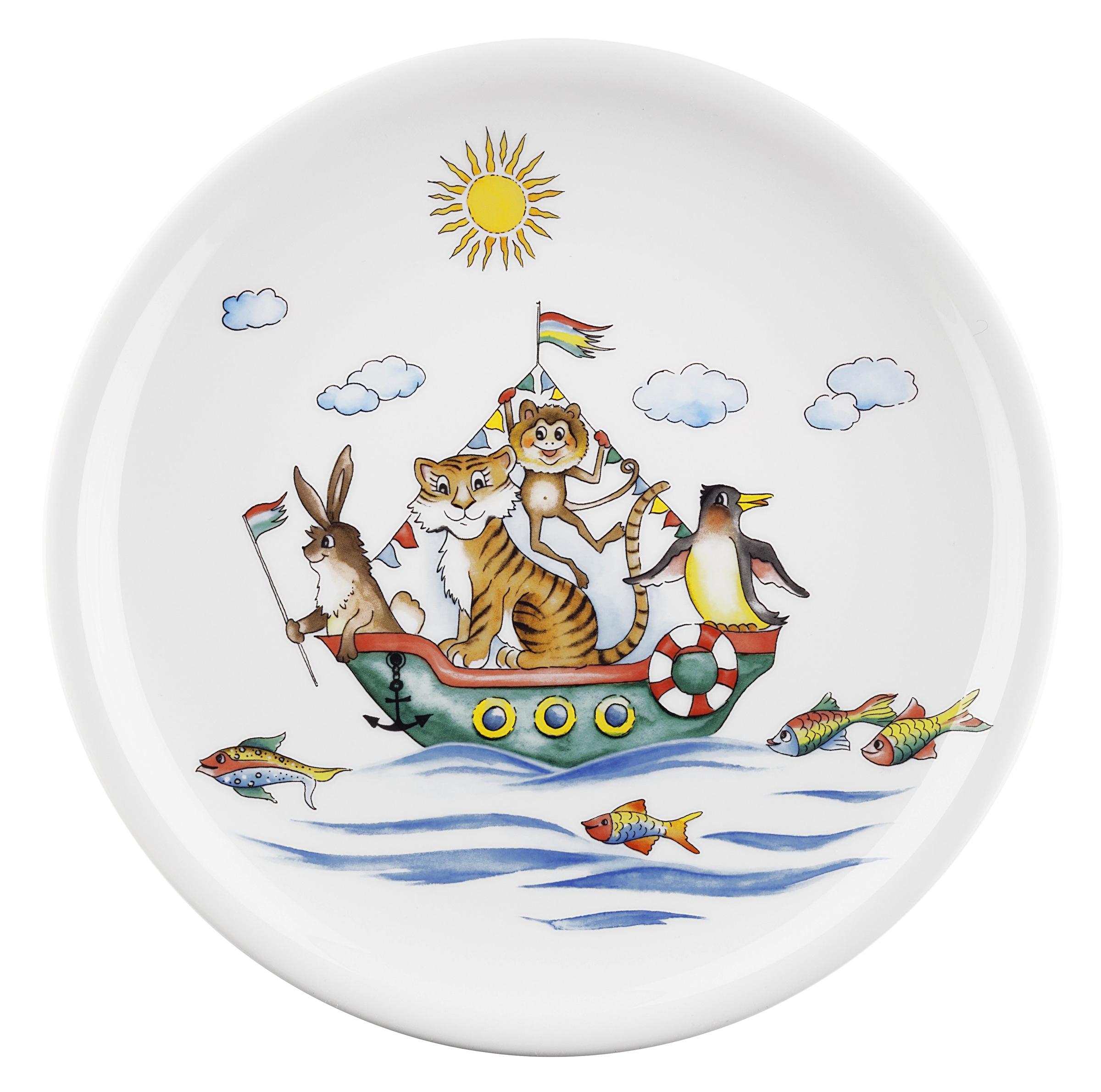 Seltmann Weiden Speiseteller "Compact - Flinke Flitzer" rund 25,5 cm