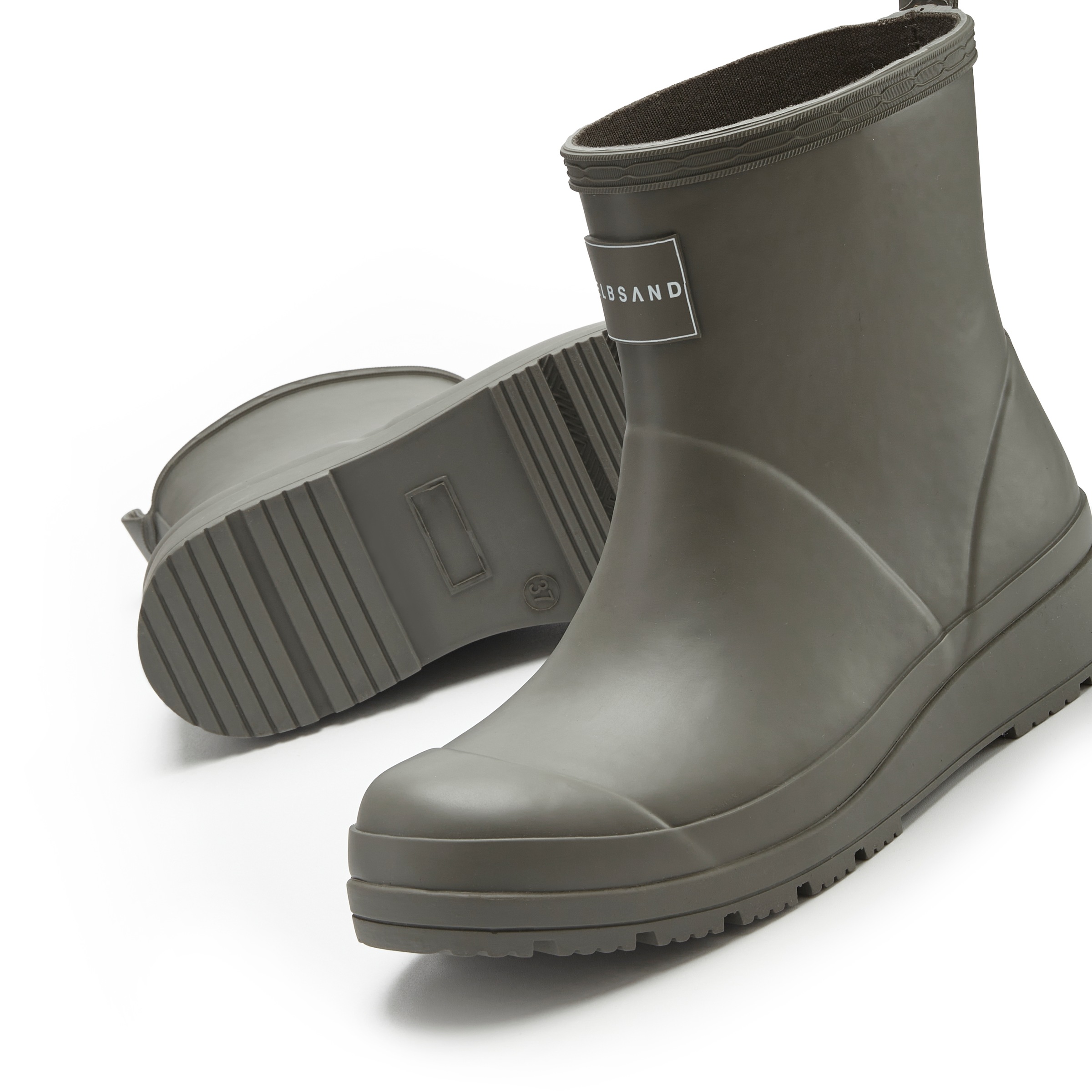 Bottines en caoutchouc homme Elbsand Vert olive Taille 41 3