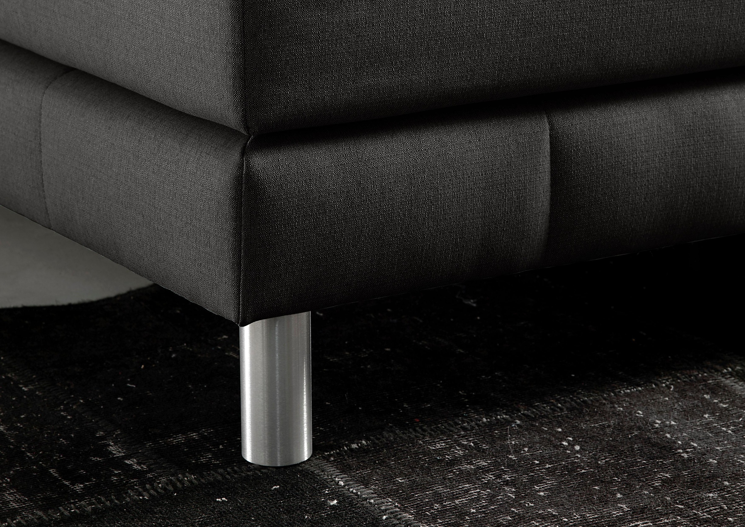 Thumbnail - PLACES OF STYLE Boxspringbett "Cafone" inkl. Topper, 5 Breiten, 3 Matratzenarten und 3 Härtegraden wählbar