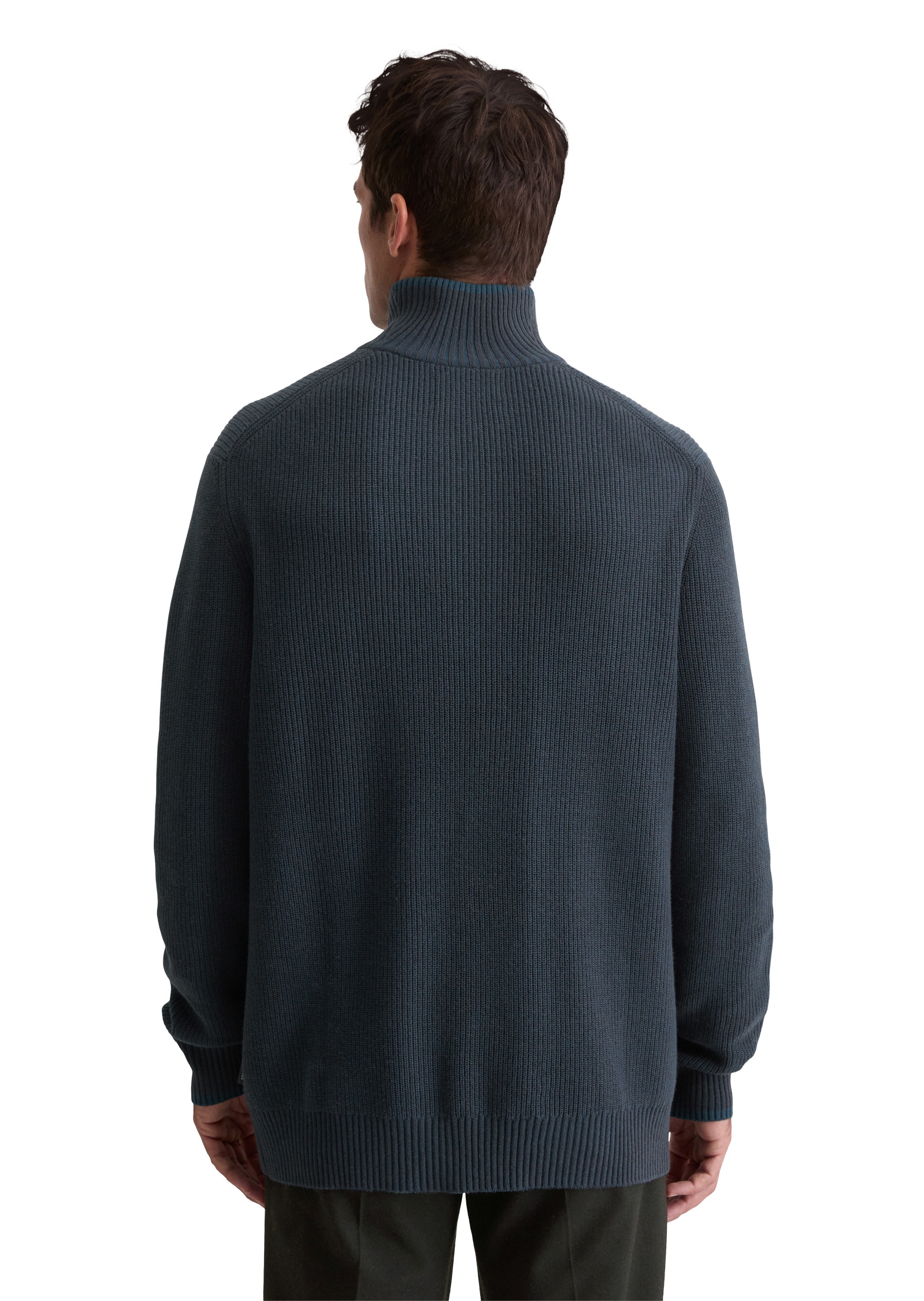 Marc O'Polo Troyer »aus softem Baumwolle-Schurwolle-Mix«