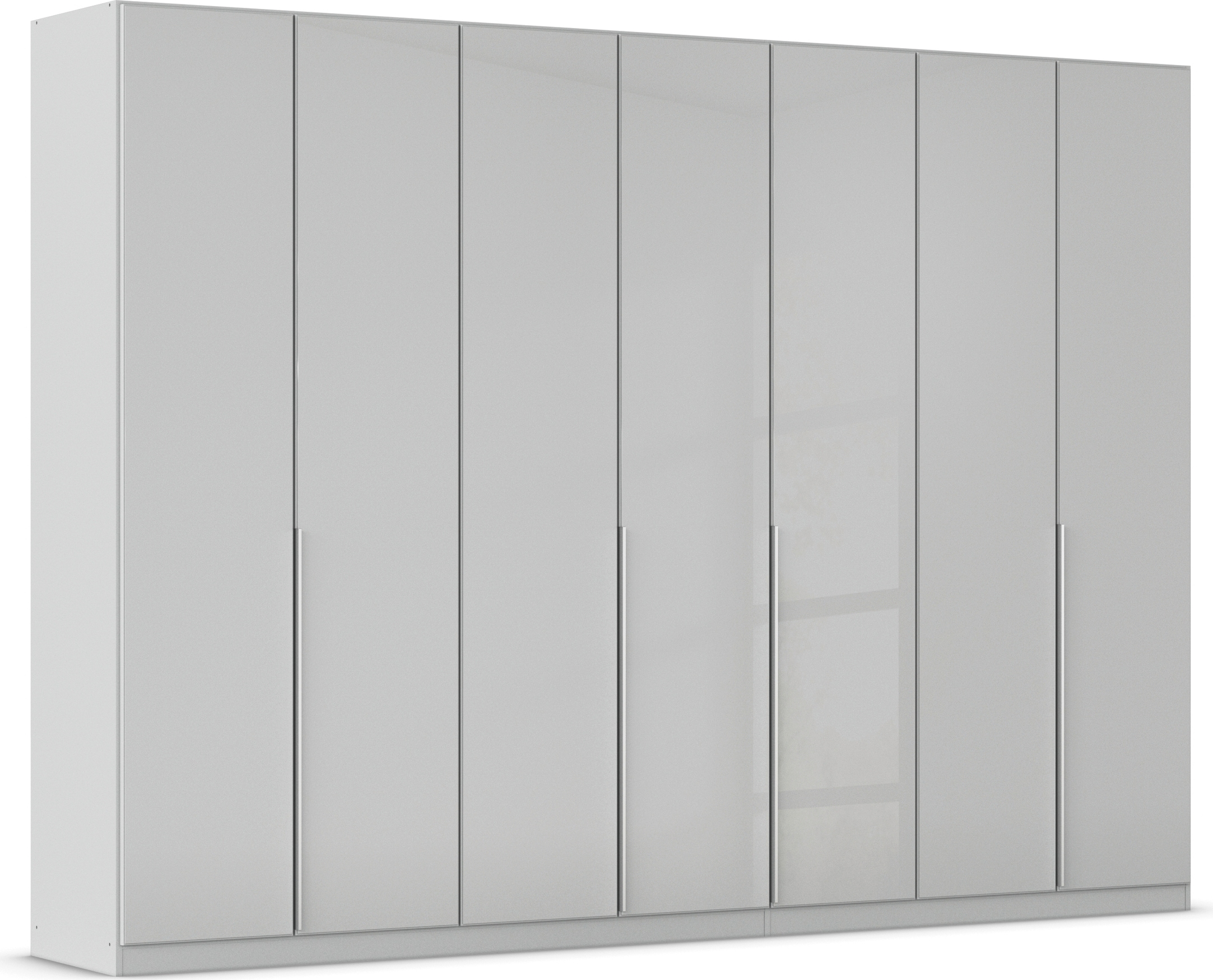 OTTO home Drehtürenschrank "Kleiderschrank Kleiderschränke Schrank Garderobe AGORDO mit Glasfront" in zwei Griff-Farben, Breiten 91-405 cm, durchdachte Innenausstattung, in 8 Breiten und 2 Höhen MADE IN GERMANY