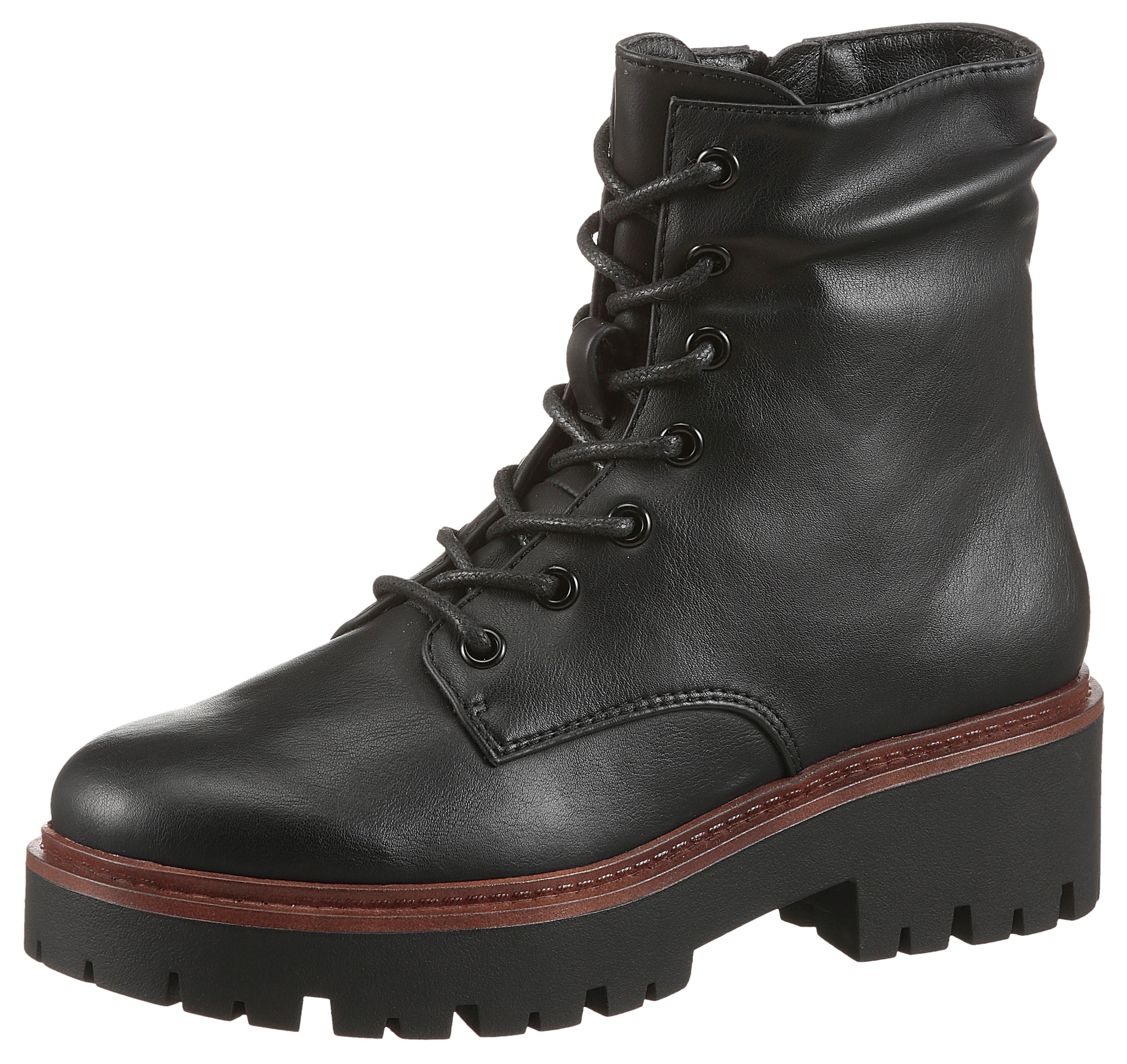 Aniston SHOES Schnürboots, Stiefelette, Schnürboots, Blockabsatz - NEUE KOLLEKTION