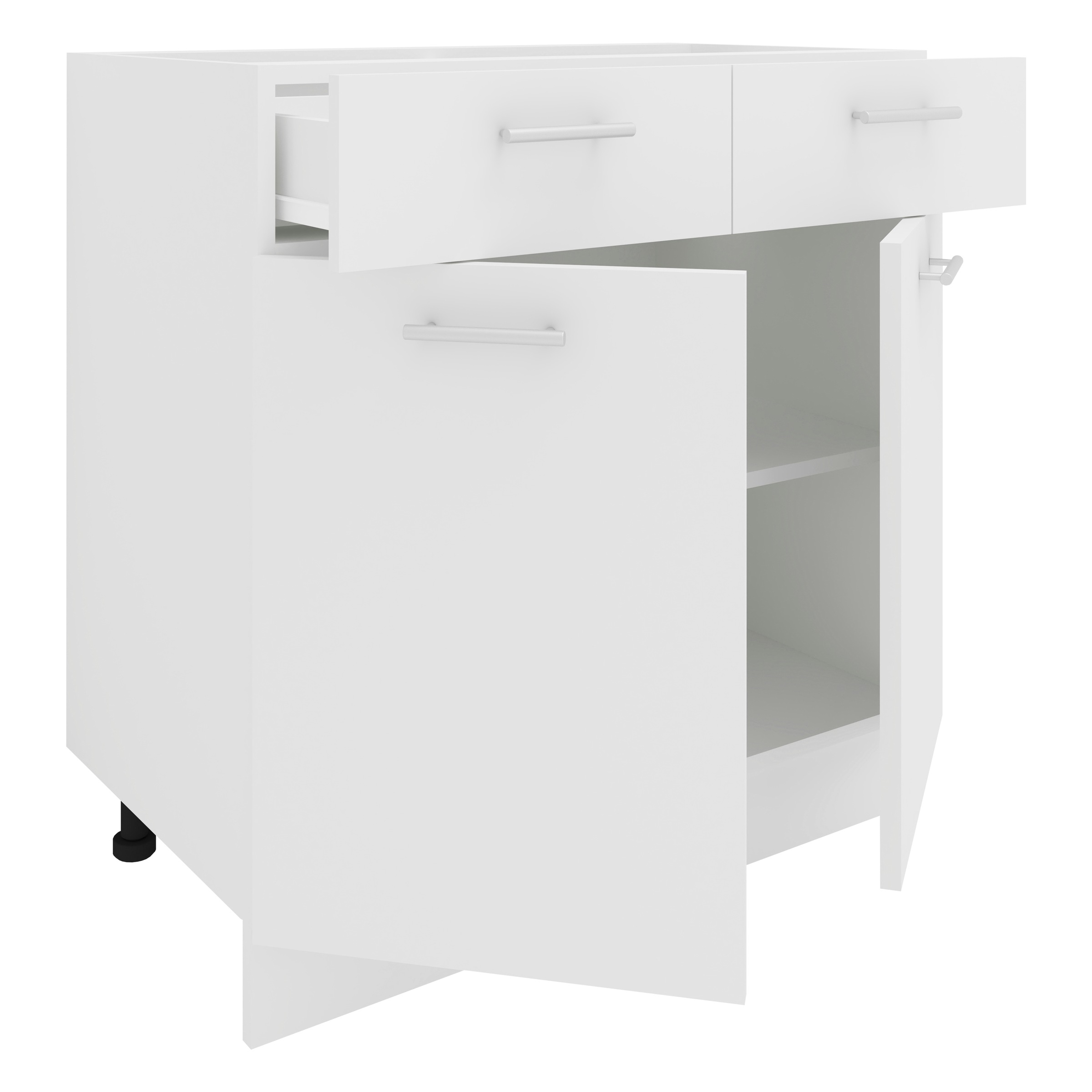 VCM Unterschrank »VCM Küchenschrank | Maße ca. H. 82 x B. 80 x. T. 46 cm | Unterschrank mit Schublade | Küchenmöbel ¿ Esilo«, (1 St.)