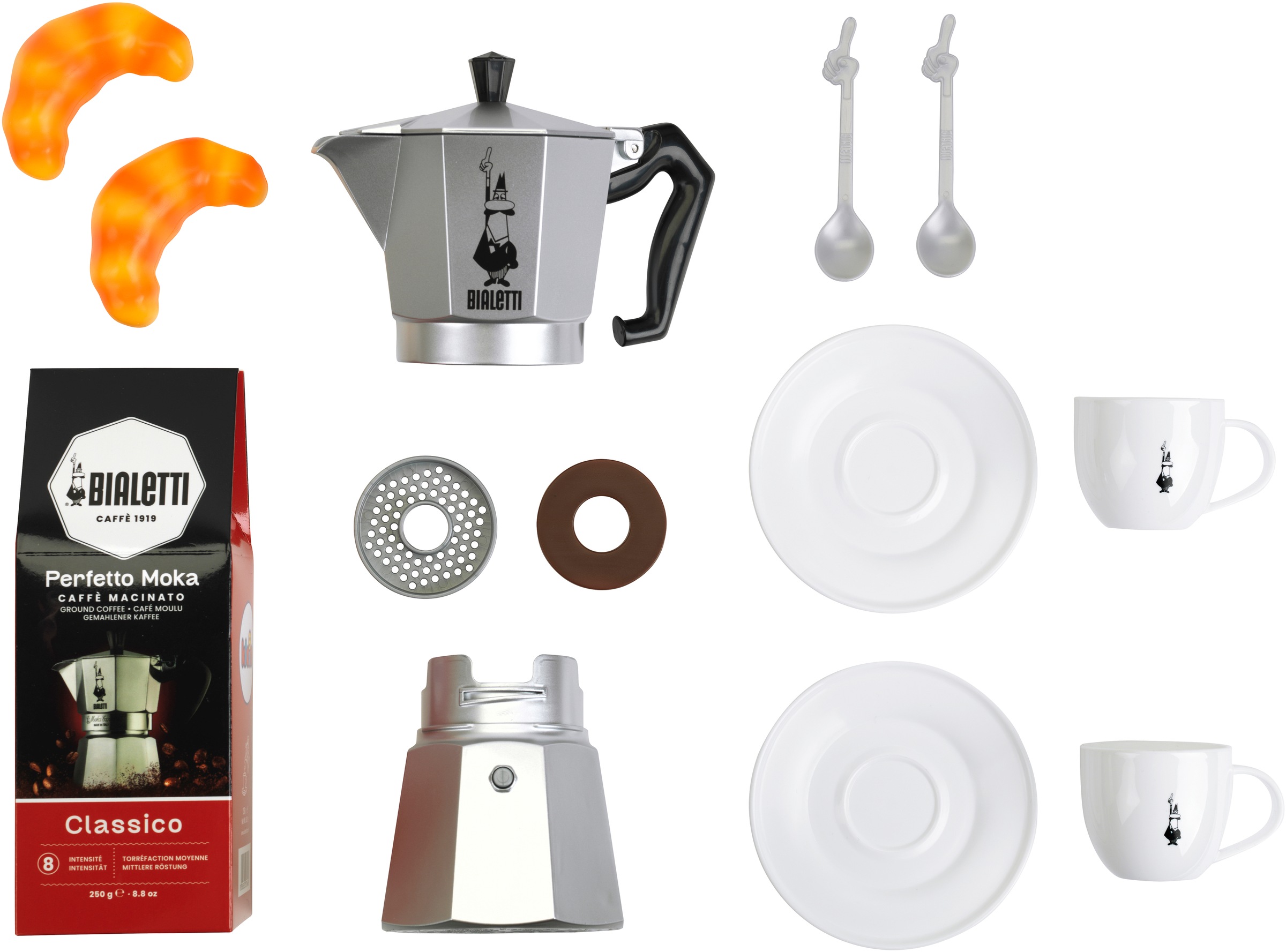 Klein Kinder-Kaffeemaschine »Bialetti - Moka Espresso Set« Mit Sound
