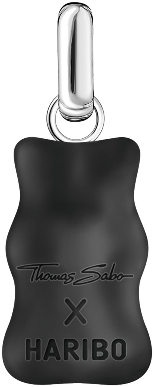 THOMAS SABO Kettenanhänger »THOMAS SABO x HARIBO Schmuck: Großer Anhänger Goldbär«, mit Kristallglas, Zirkonia (synth.)
