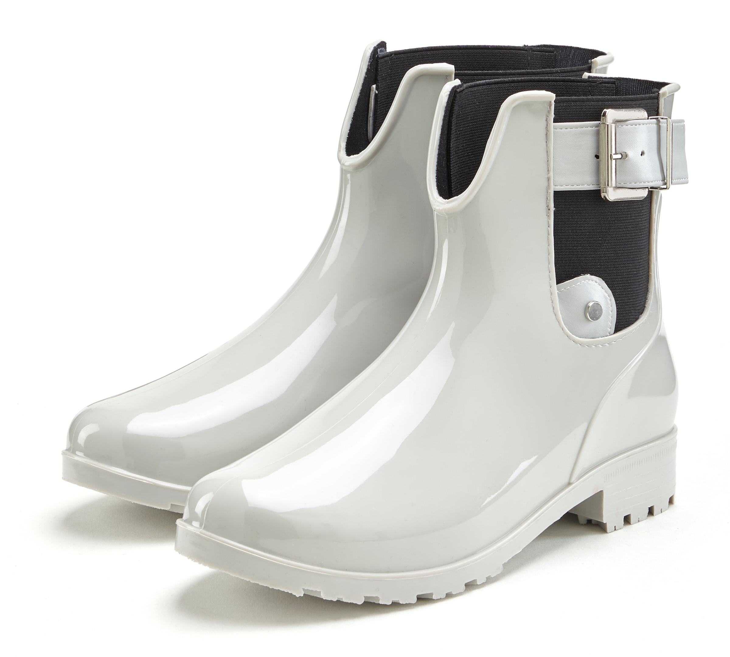 Vivance Gummistiefelette "Herbststiefelette" Gummistiefel im Chelsea-Look, Schlupfstiefel, Boots, Stiefel VEGAN