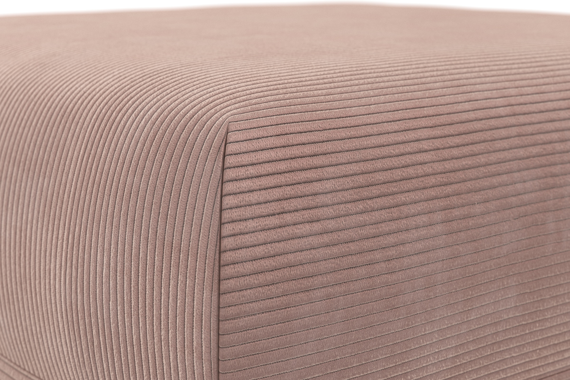 INOSIGN Hocker »Coco«, Cord-Bezug in 2 Ausführungen, Füßen 15 cm hoch