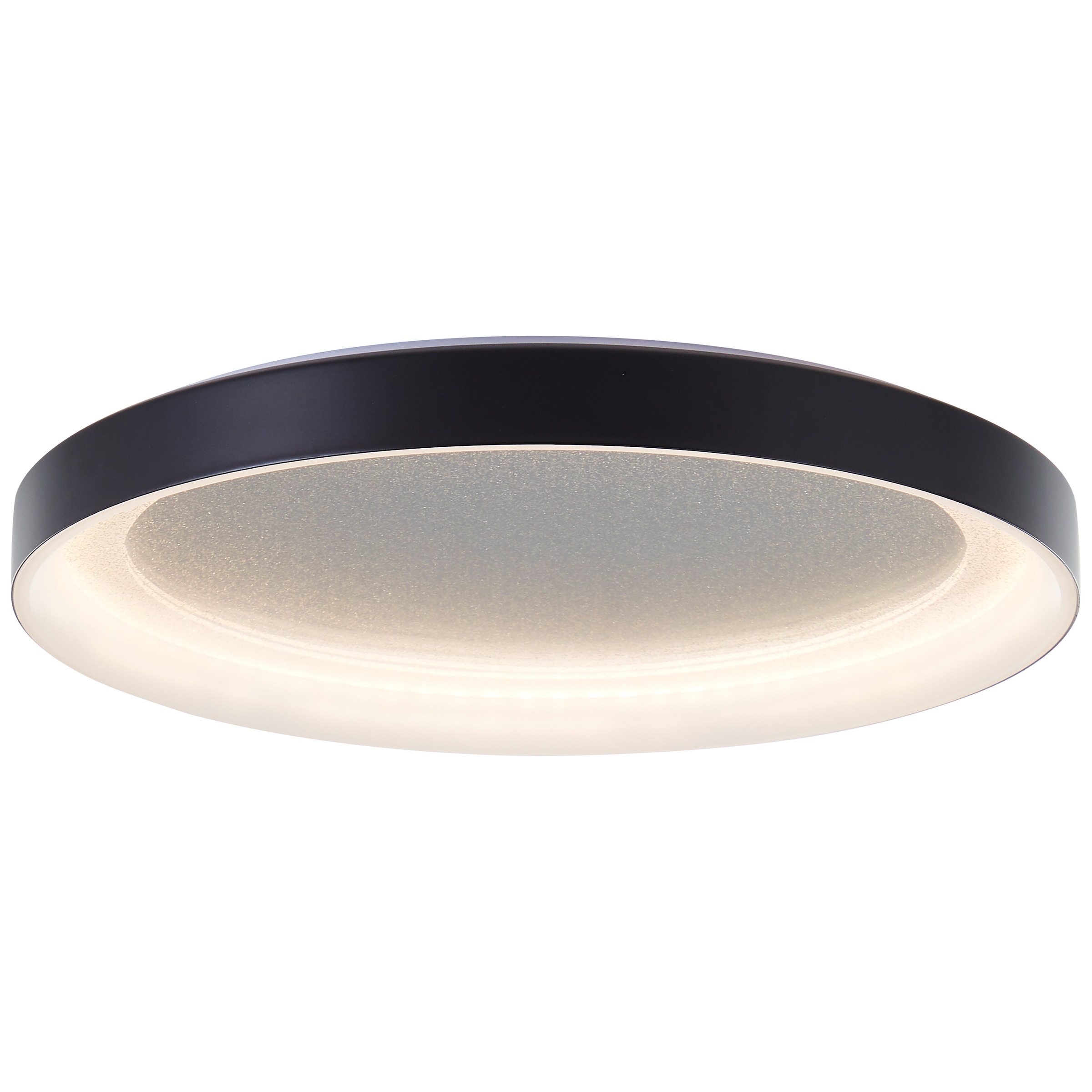 Brilliant LED Deckenleuchte »Quito«, LED-Deckenlampe, 33 cm, Glitzereffekt, 2700 lm, 3000 K, schwarz