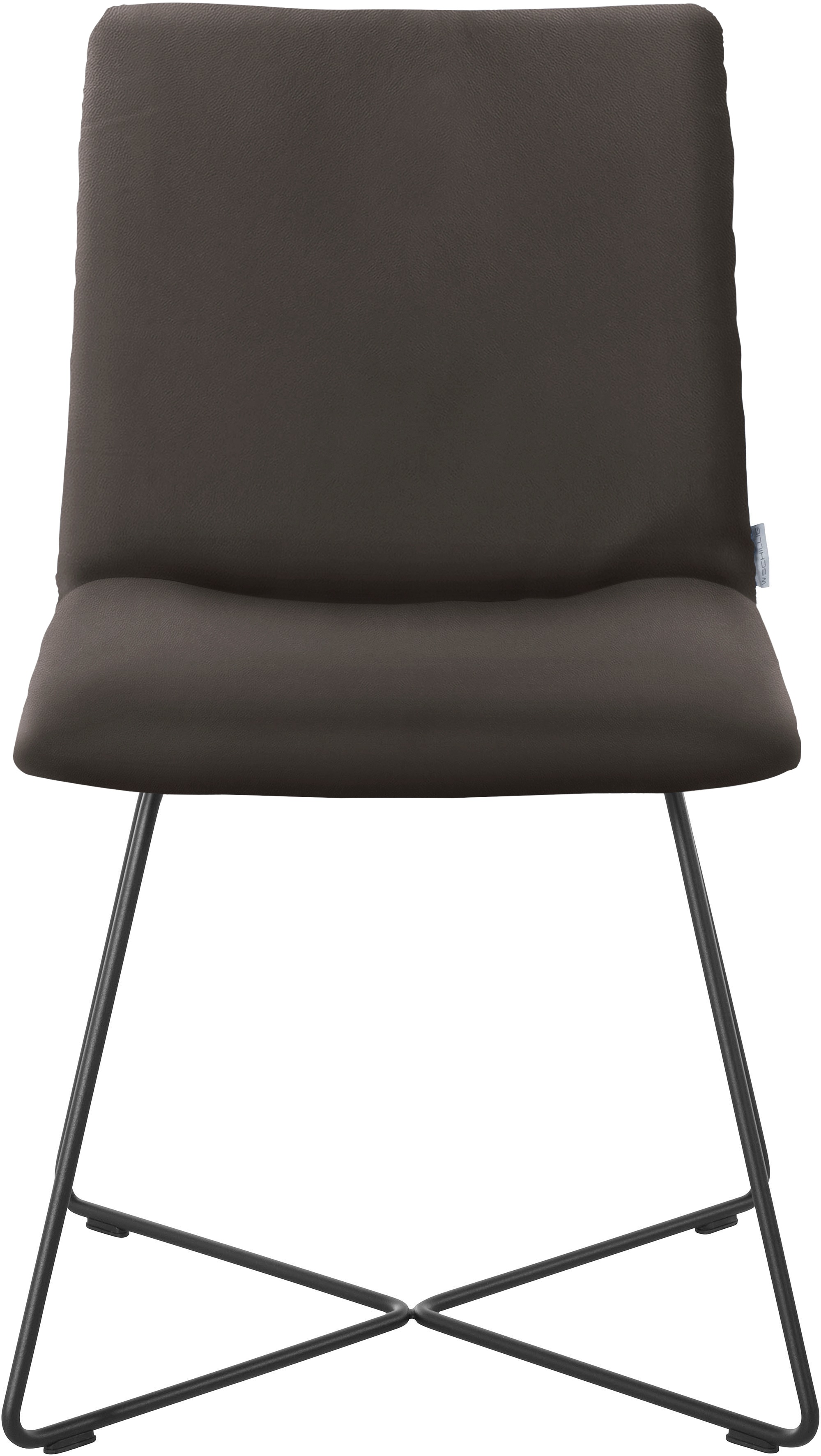 Thumbnail - W.SCHILLIG Polsterstuhl "jakob" () mit Drahtrohrgestell in Schwarz pulverbeschichtet