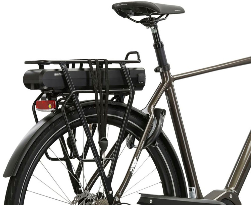 Kross E-Bike »E-Citybike Sentio Hybrid 3.0 28 Zoll braun«, 7 Gang, Shimano, DEORE T6000, Mittelmotor 250 W
