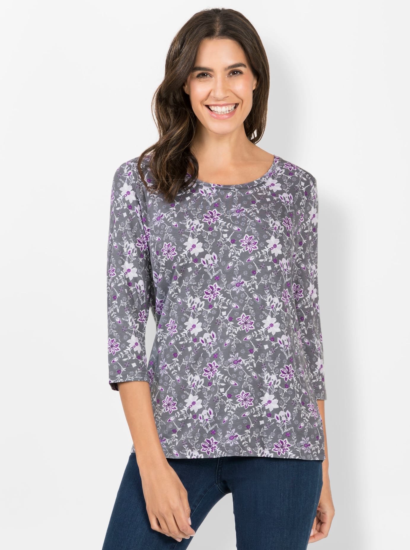 Inspirationen Print-Shirt »Shirt«, (1 tlg.)