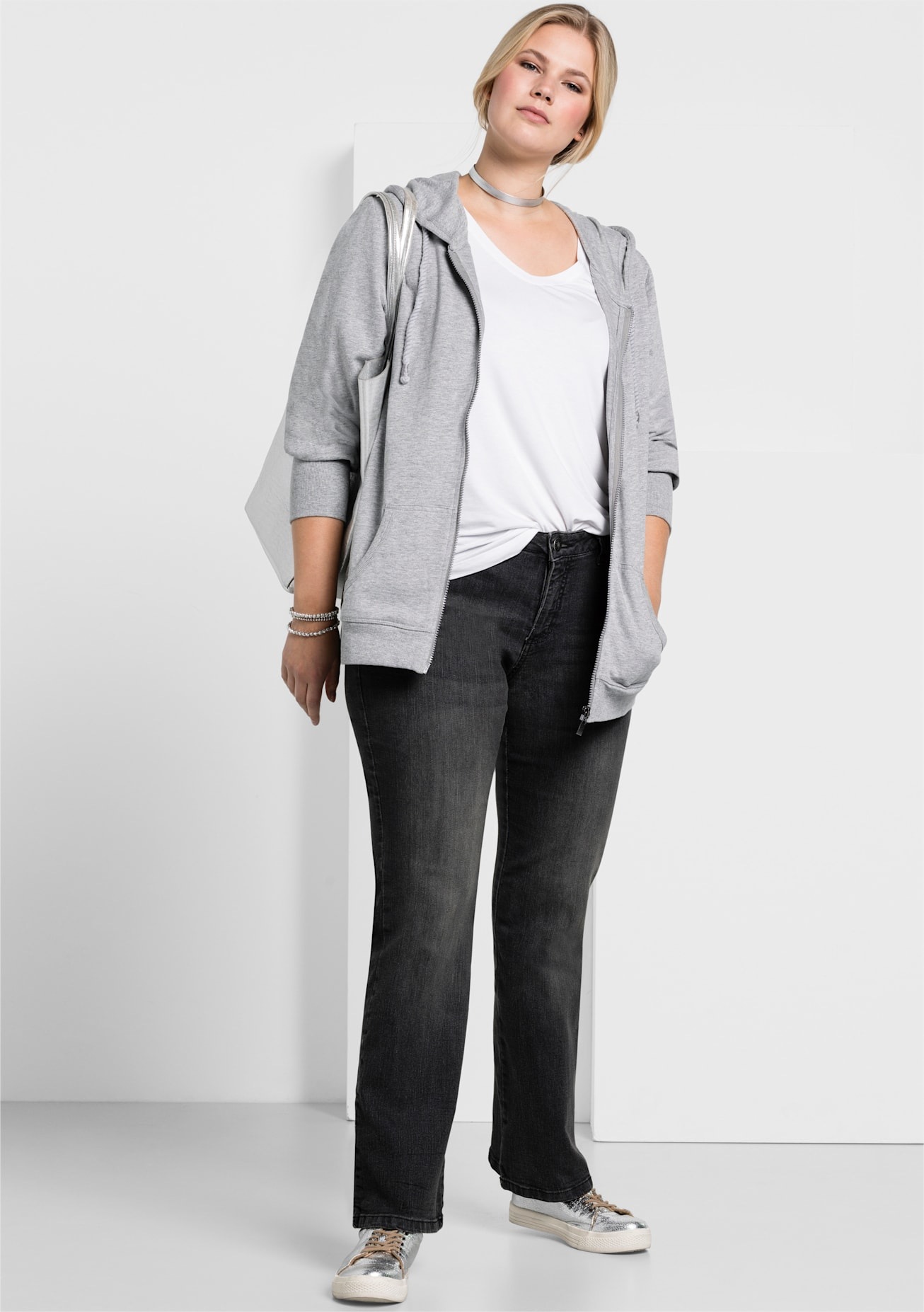 Sheego Bequeme Jeans, (1 tlg.) günstig online kaufen