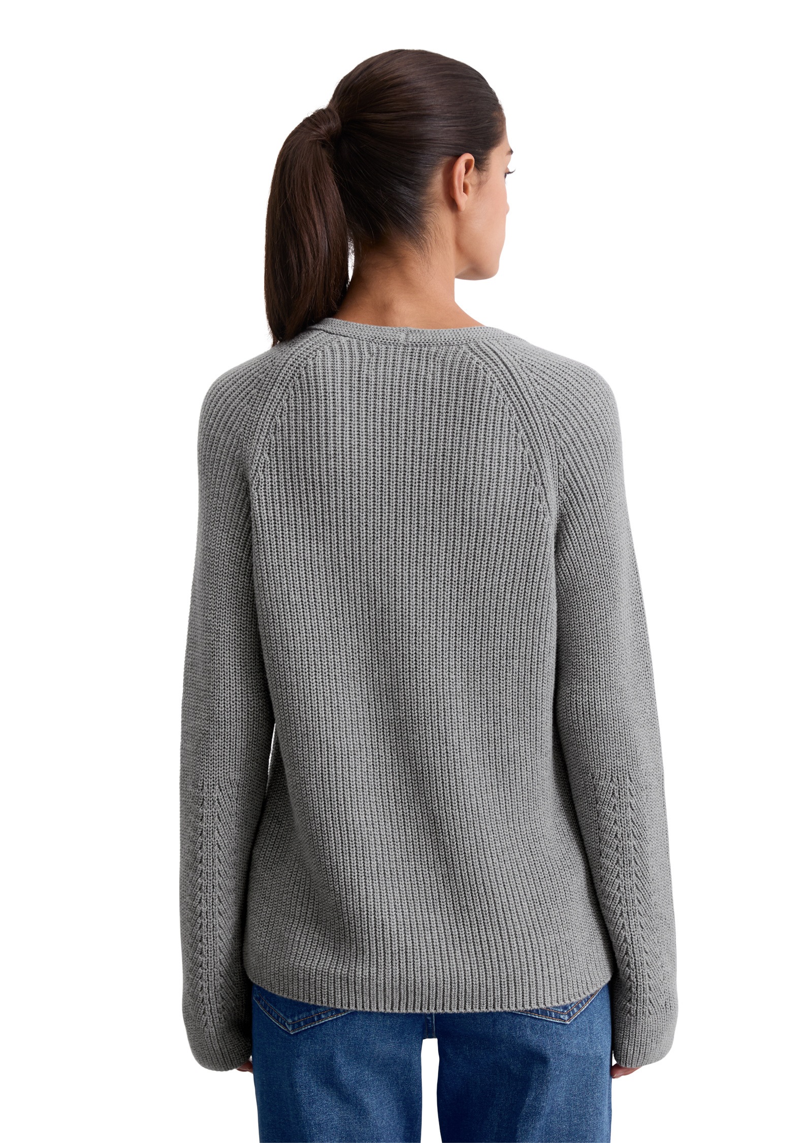 Marc O'Polo Strickpullover »aus softem Baumwoll-Garn«