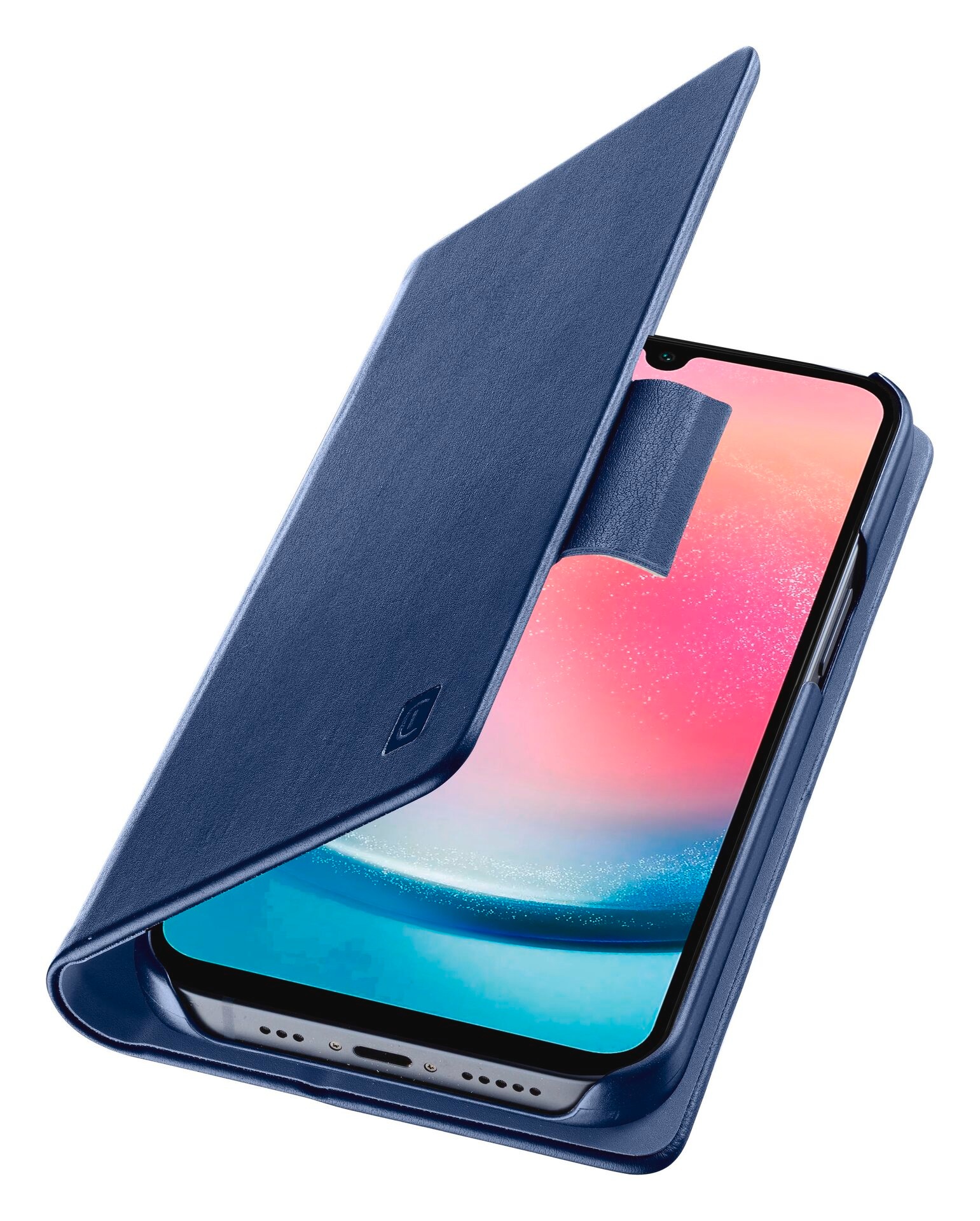 Cellularline Flip Case »Book Case für Samsung Galaxy A25 5G«, Bookcover, Schutzhülle, Smartphonehülle, stoßfest
