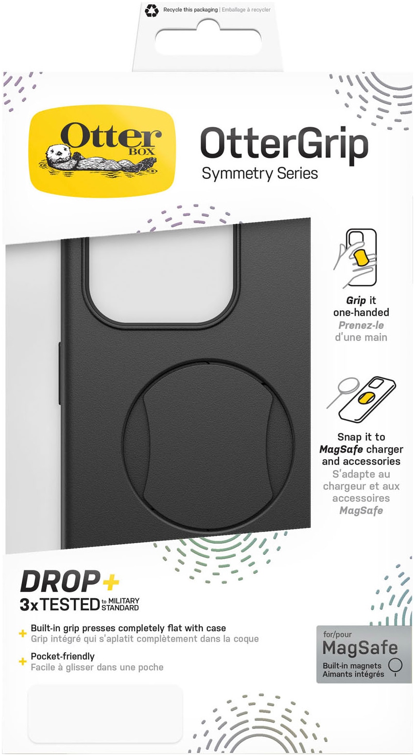 Otterbox Smartphone-Hülle »OtterGrip Symmetry Series«, Apple iPhone 15 Pro Max, 17,02 cm (6,7 Zoll)