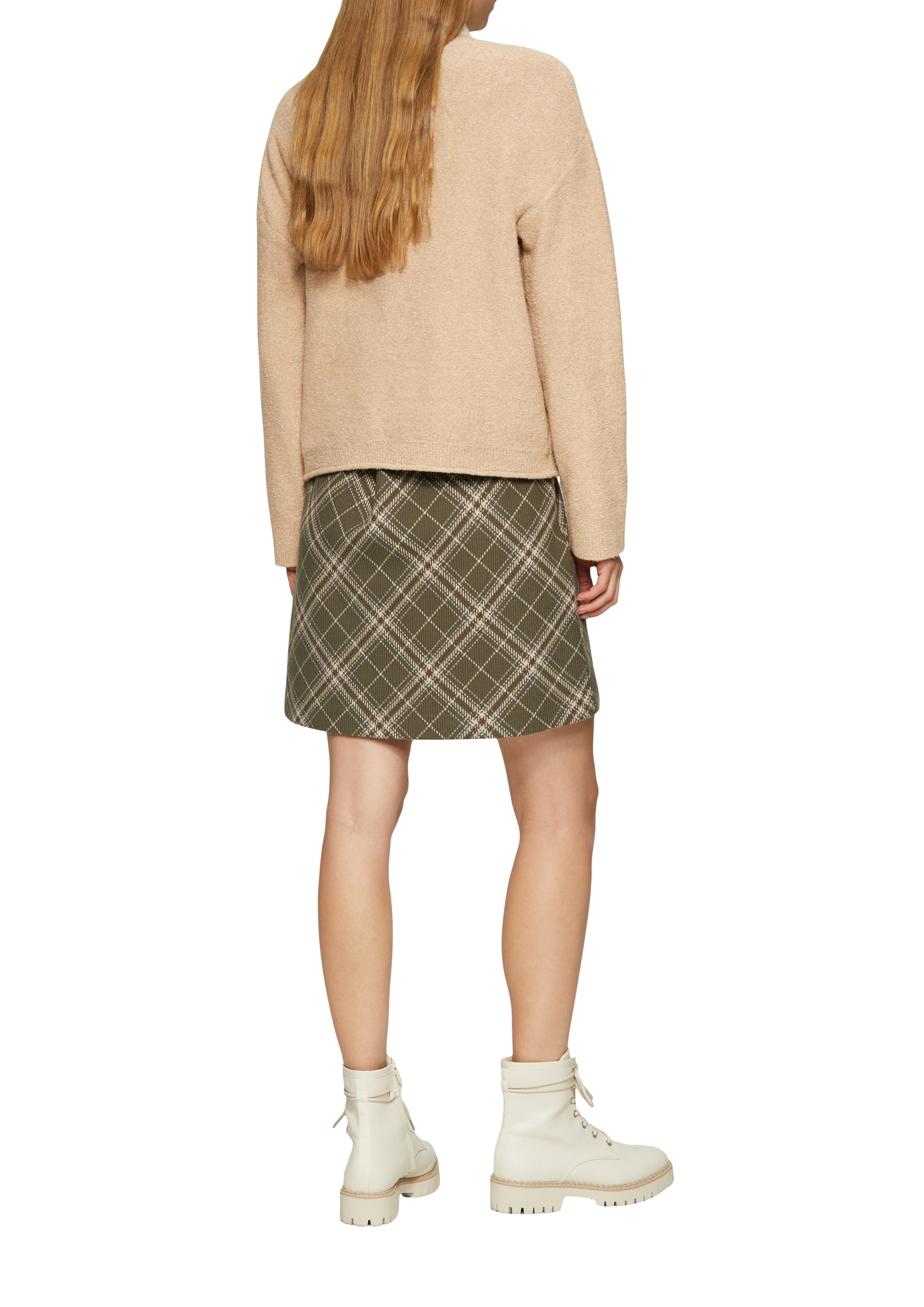 s.Oliver Strickpullover, in Bouclé Optik