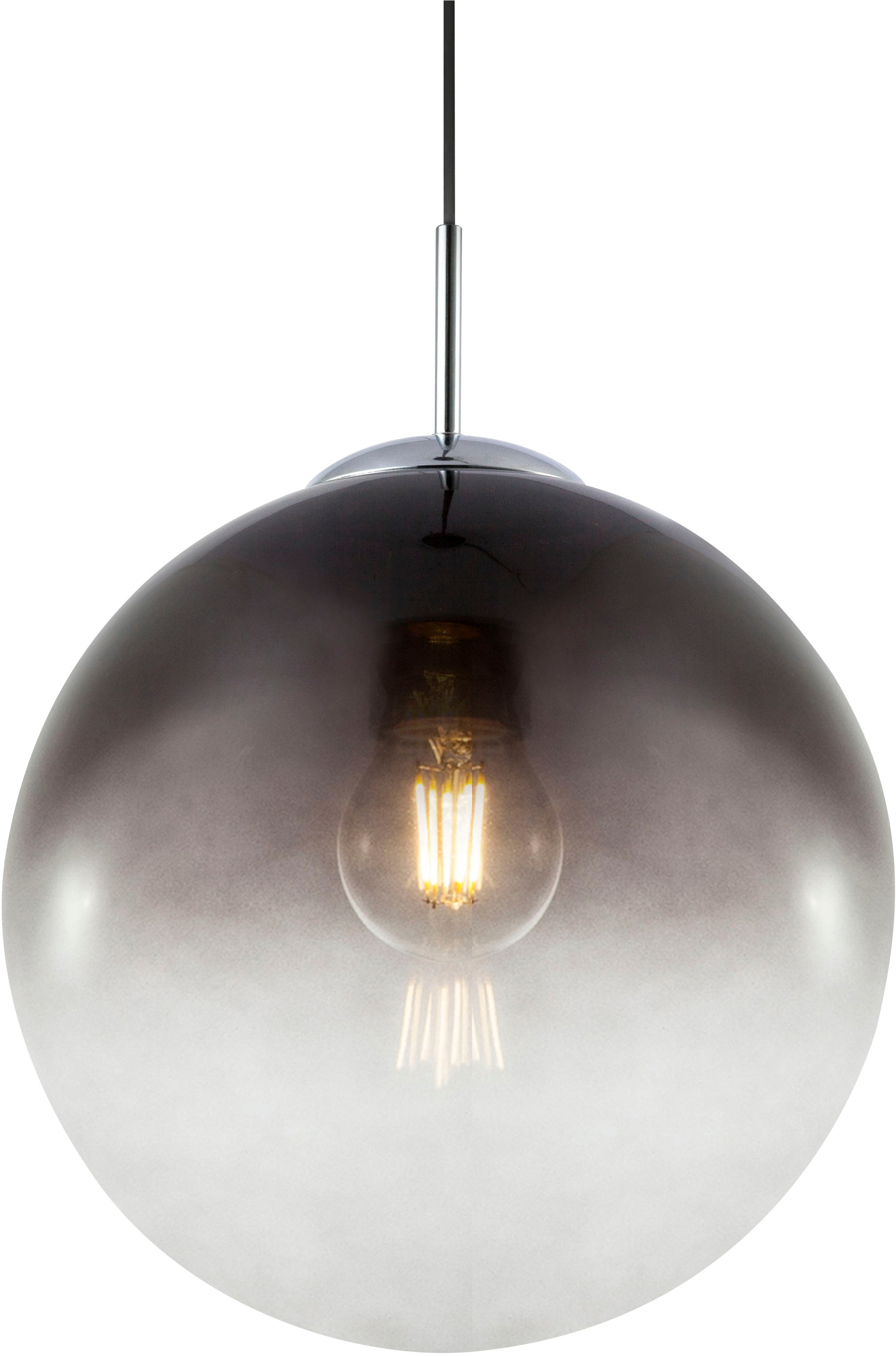 GLOBO LIGHTING Hängeleuchte »VARUS« E27 1 Stk. Hängeleuchte für Esszimmer Chrom modern