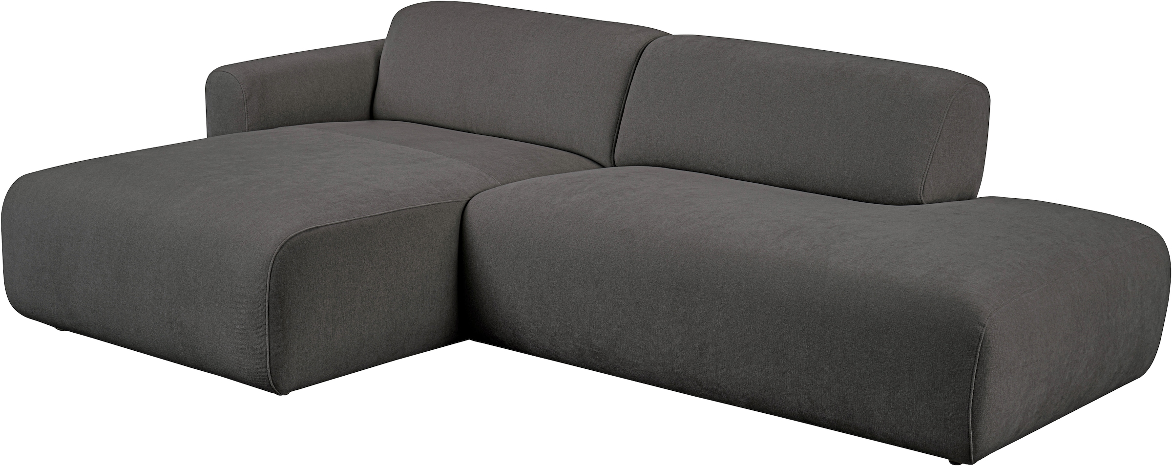 andas Ecksofa »Myrland«, Breite 222 cm, Chenille, Easy Clean Stoff, mit Kaltschaum