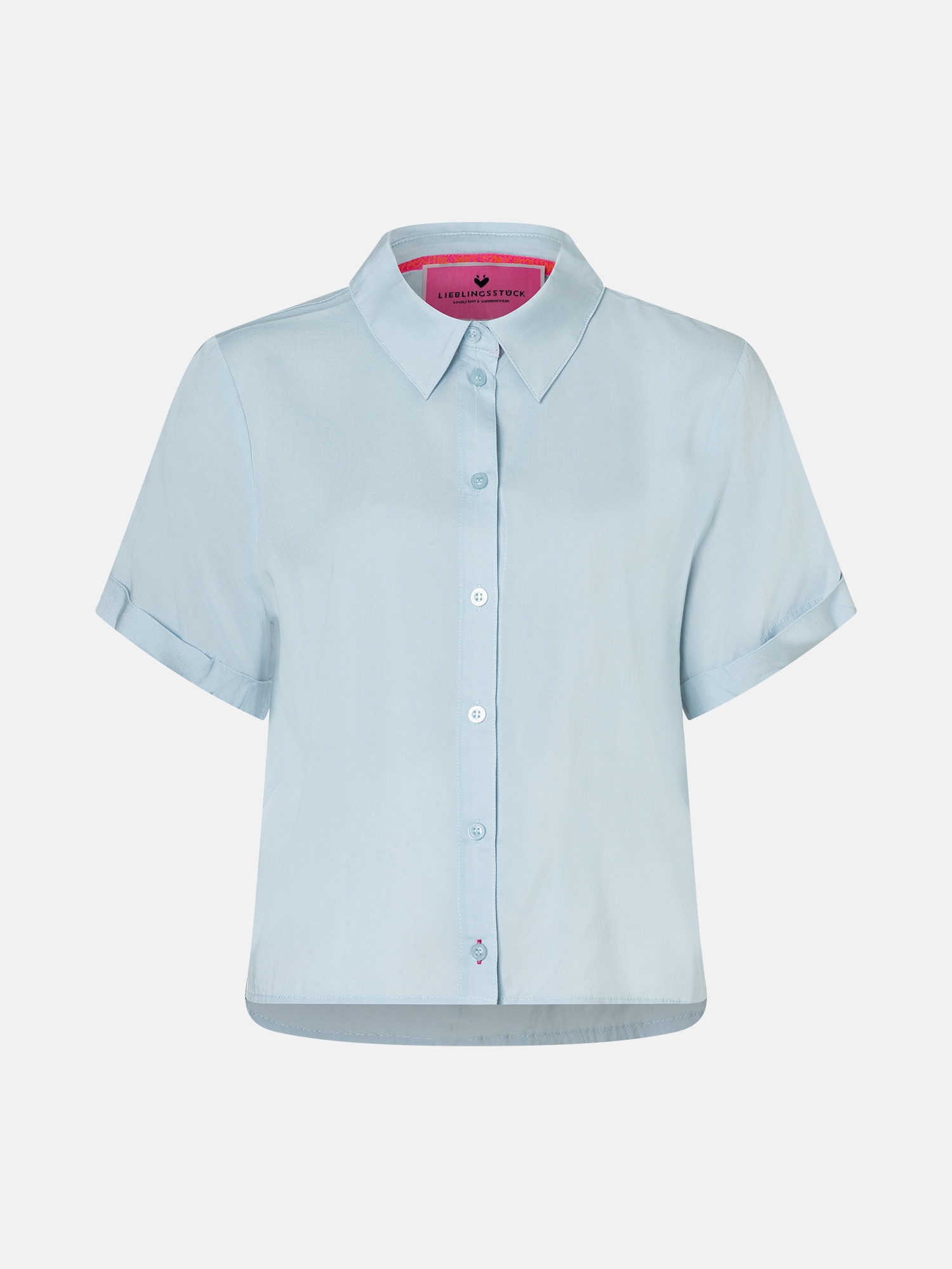 Lieblingsstück Hemdbluse »RulaEP« mit Umschlagsaum an den Ärmeln, lockerer Fit