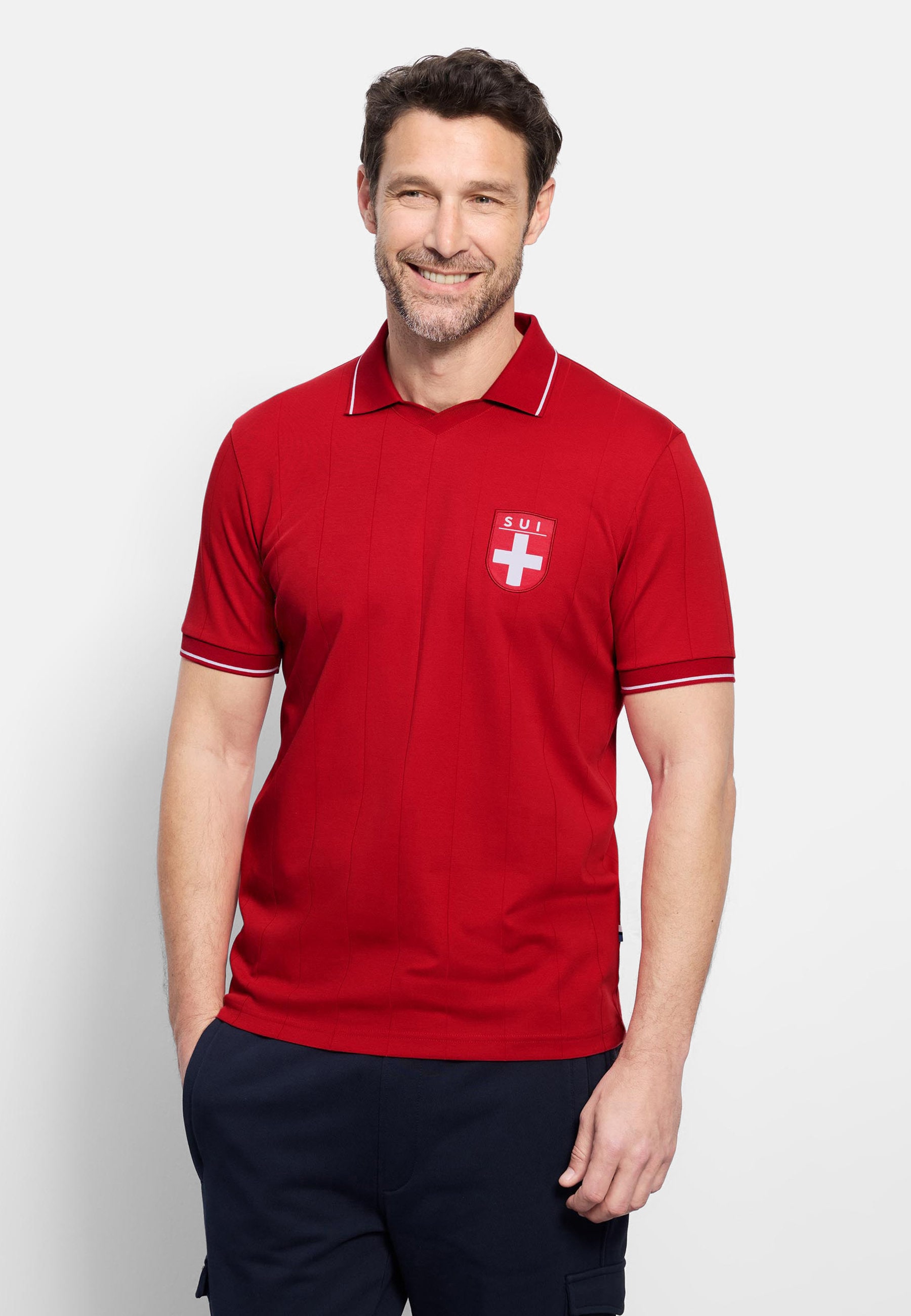 OLYMP Poloshirt "OLYMP Casual Wirk, Polo"