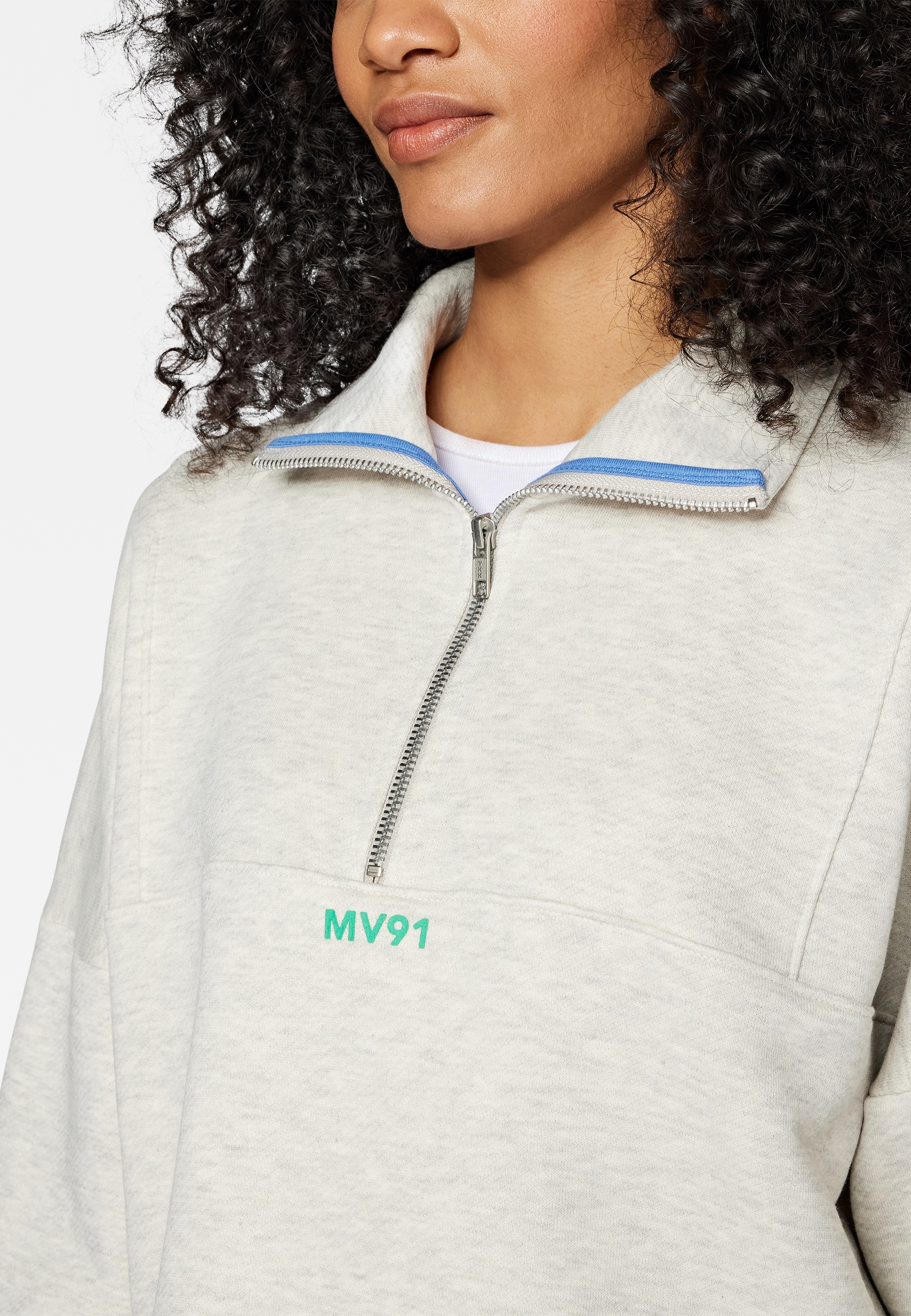 Mavi Langarmshirt »ZIP UP SWEATSHIRT«, Sweatshirt mit Reißverschluss