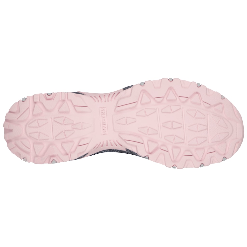 Skechers Sneaker »HILLCREST PURE ESCAPADE«, im Materialmix, Freizeitschuh, Halbschuh, Schnürschuh