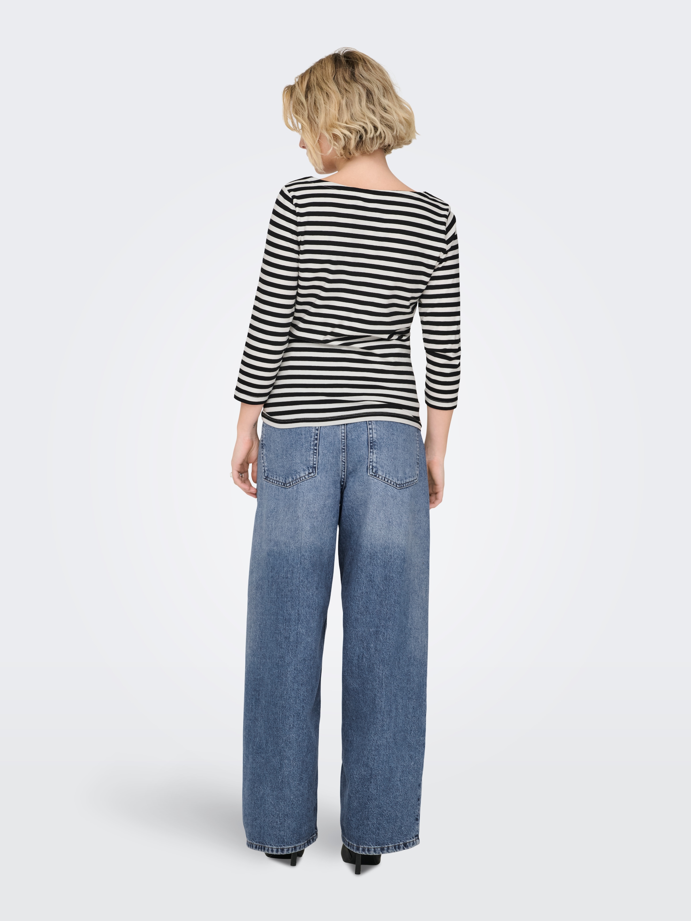 ONLY 3/4-Arm-Shirt »ONLFIFI LIFE 3/4 PRINTED TOP CS JRS«