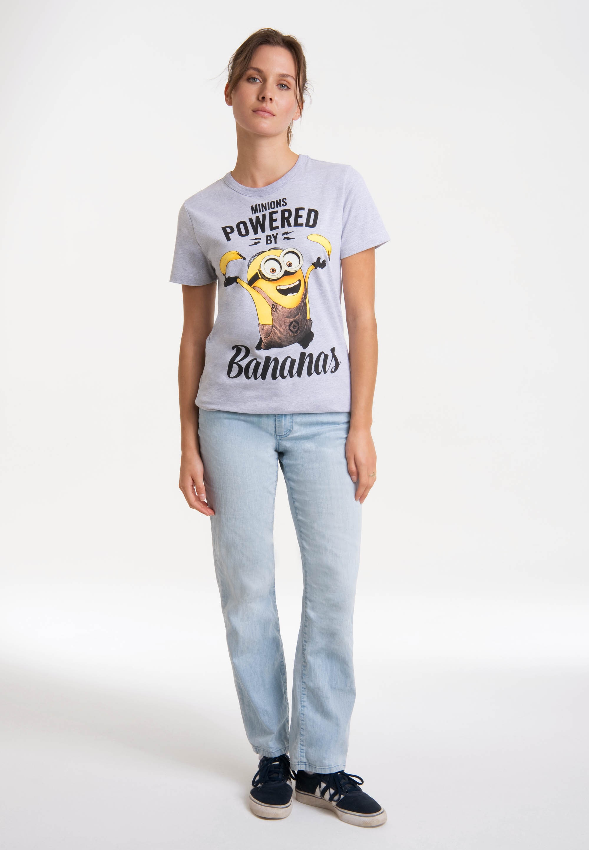 LOGOSHIRT T-Shirt »Minions«, Print online bestellen BAUR mit | lizenziertem