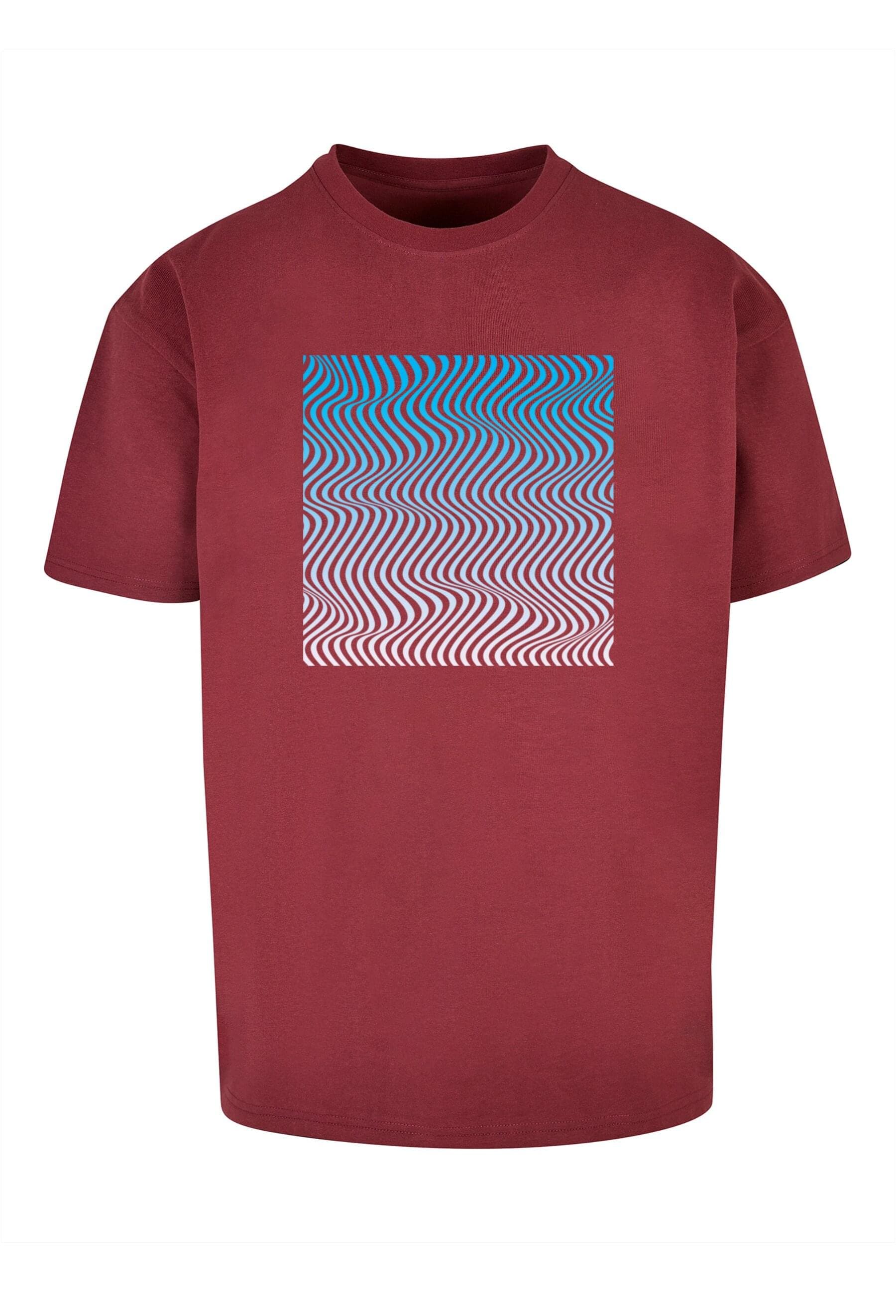 Merchcode T-Shirt »Merchcode Herren Summer - Wavy Pattern Heavy Oversize Tee«, (1 tlg.)