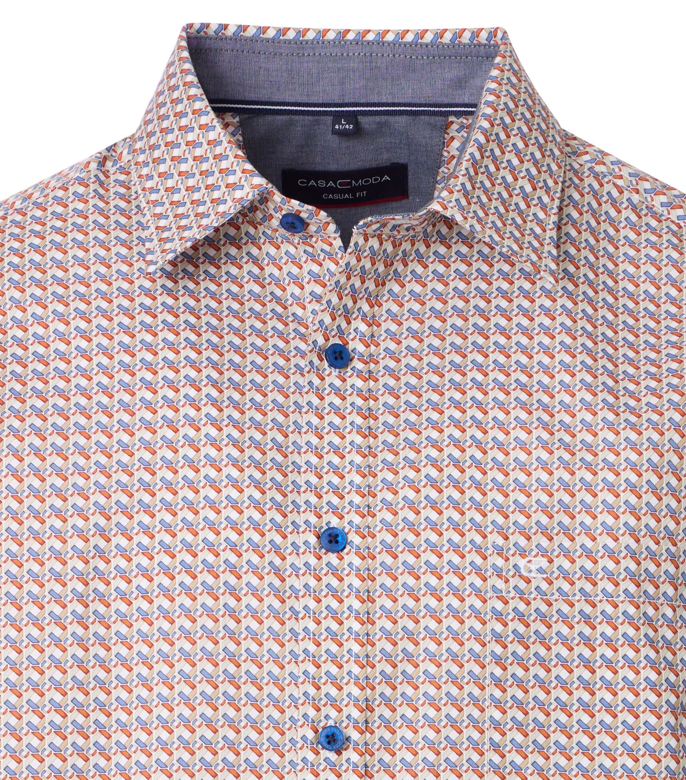 Thumbnail - CASAMODA Kurzarmhemd "CASAMODA Freizeithemd Kurzarm Print"