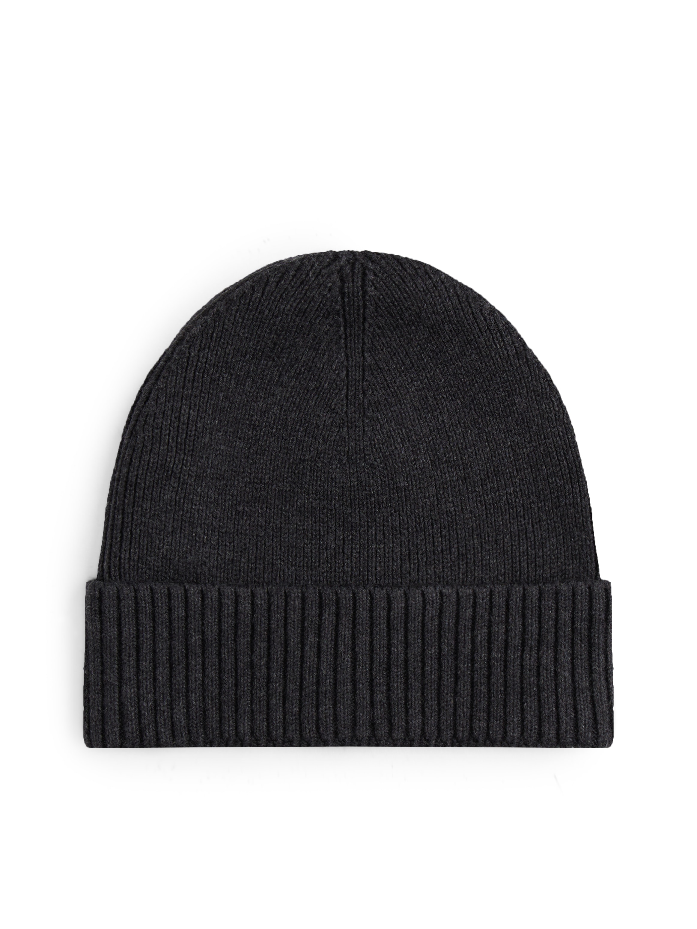 Tommy Hilfiger Strickmütze »TH FLAG PIMA COTTON BEANIE«, mit Logostickerei