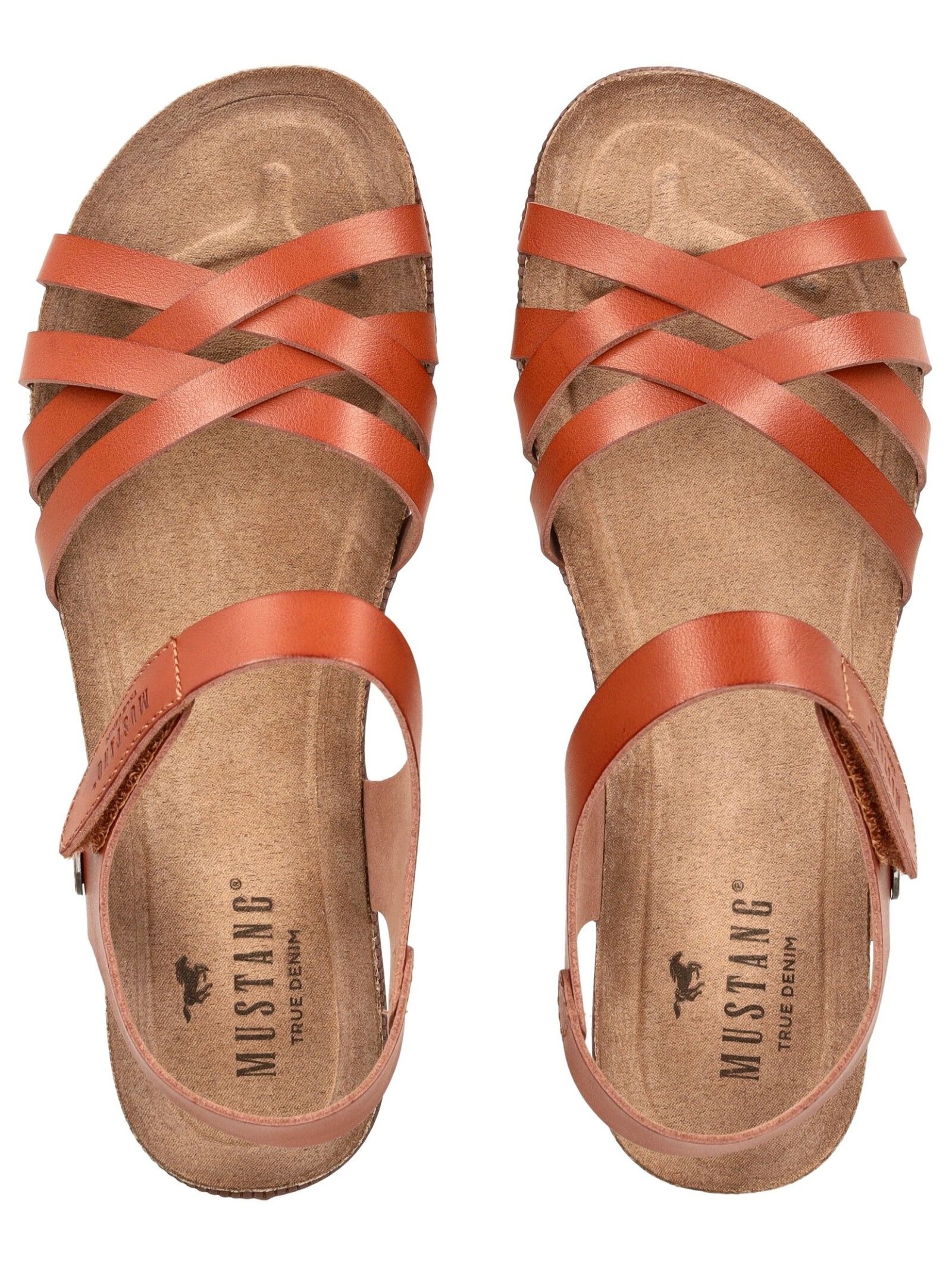 Mustang Shoes Riemchensandale »Mustang Shoes Sandalen Lederimitat«