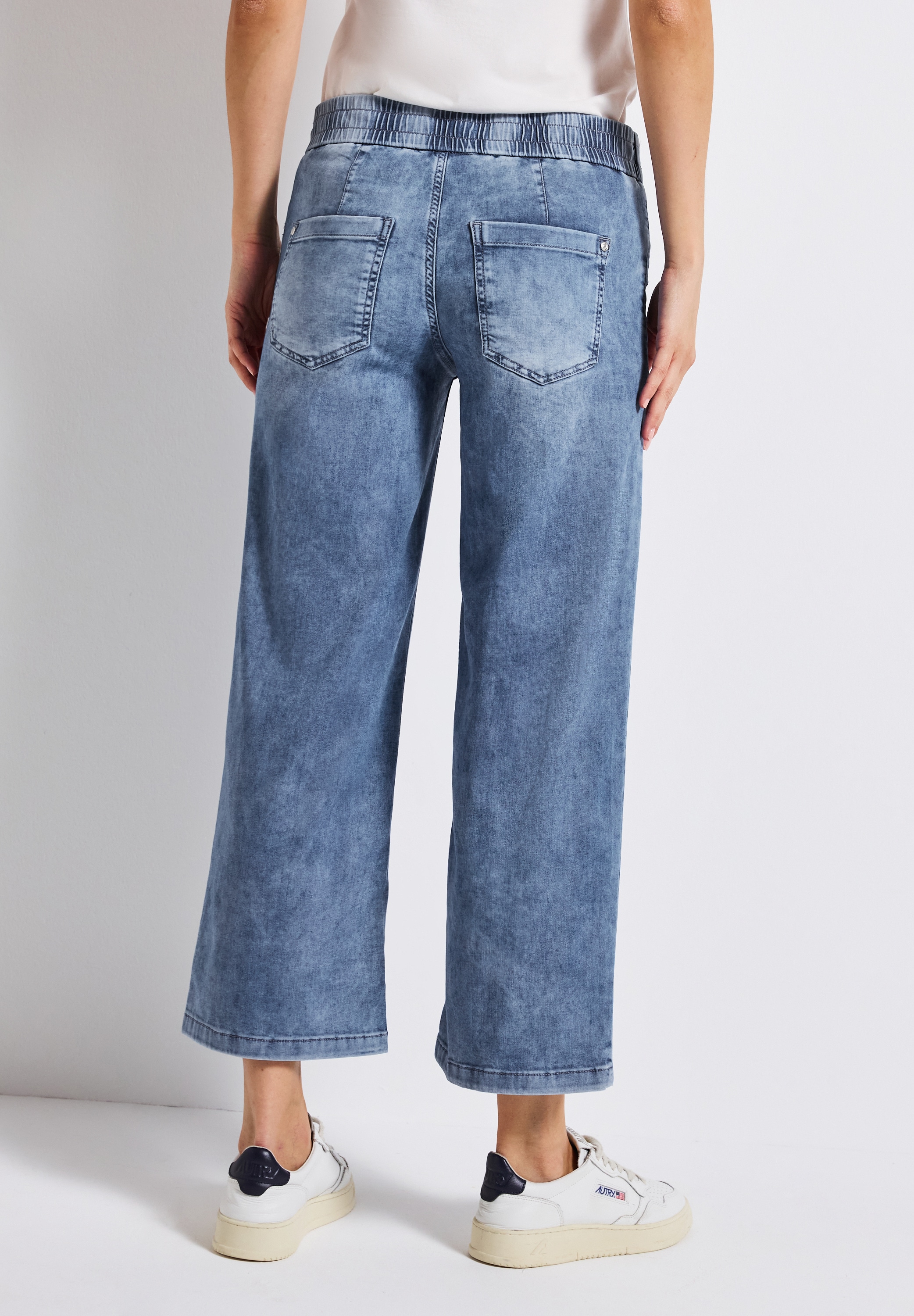 STREET ONE Loose-fit-Jeans, Middle Waist günstig online kaufen