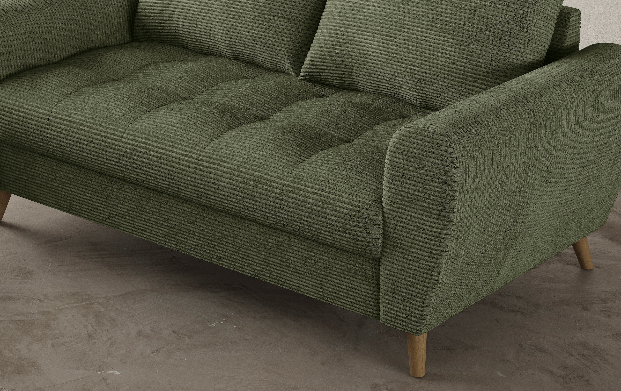 Mr. Couch 2,5-Sitzer »Blackburn II«, Mit Kaltschaumpolsterung bis 140 kg belastbar
