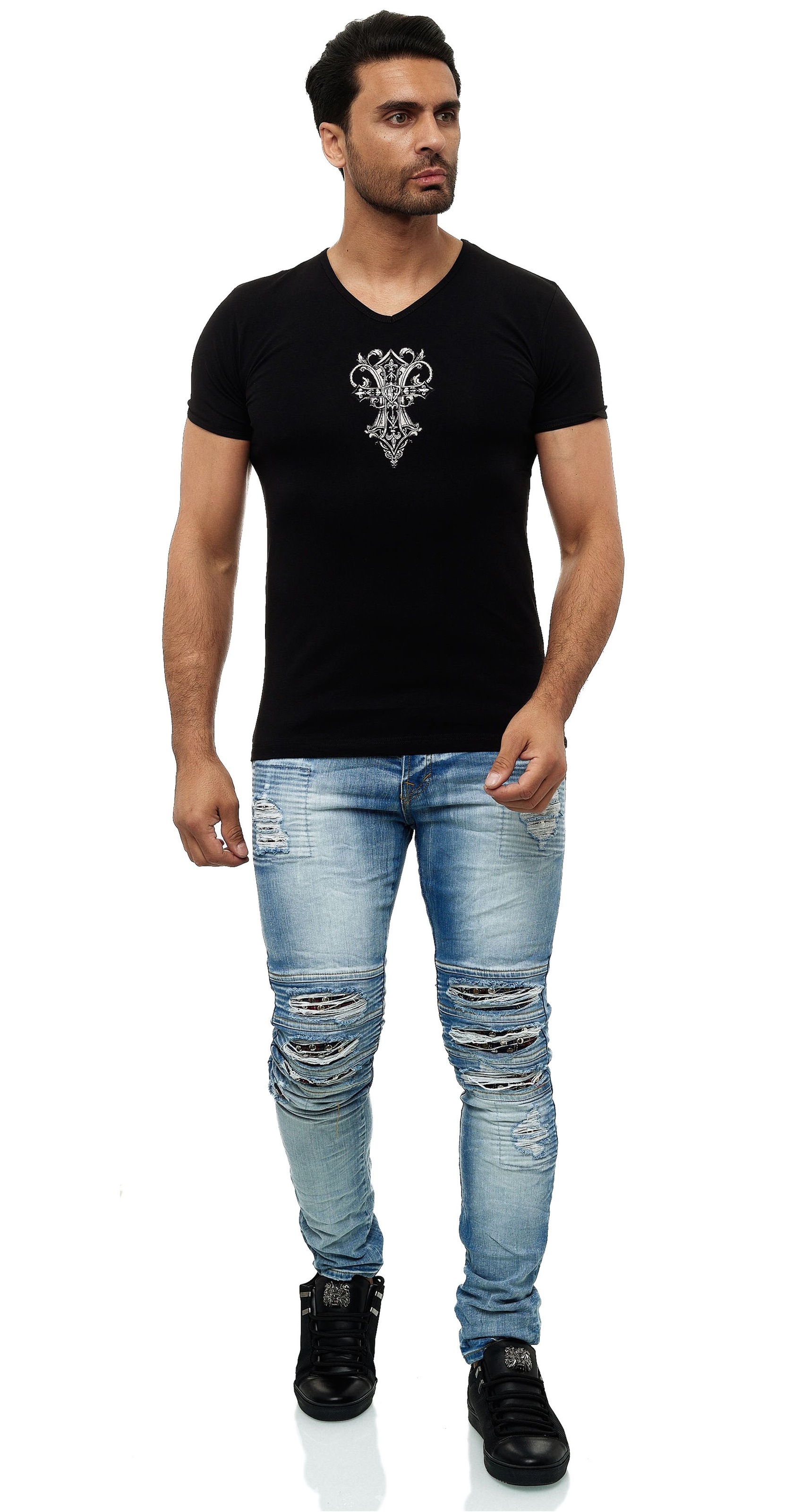 KINGZ T-Shirt, in ausgefallenem Design